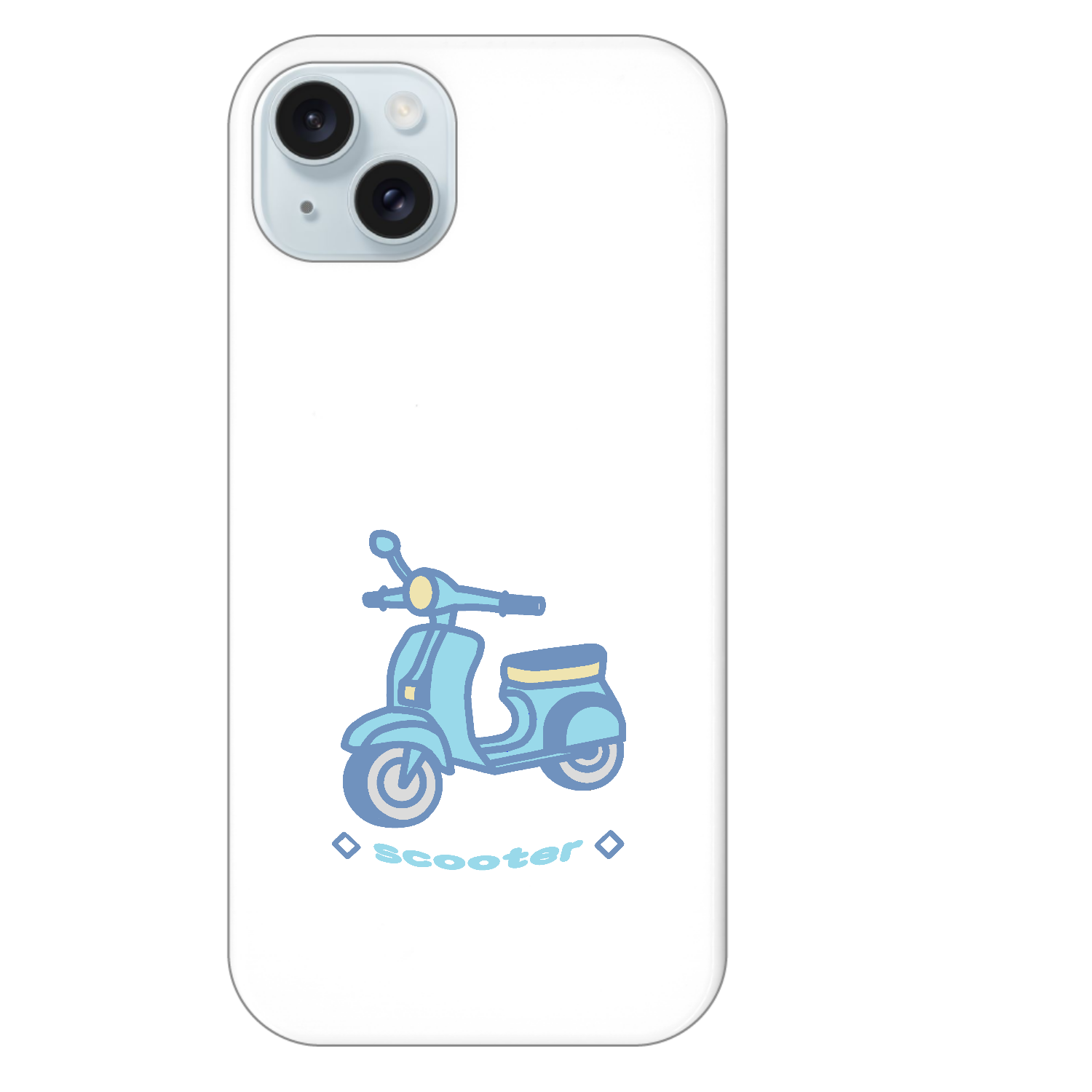 スクーターⅡ iPhone15 Plus (ハードケース)