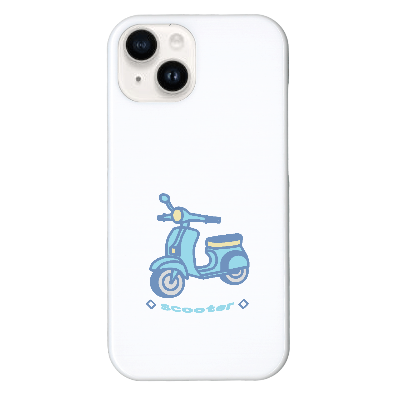 スクーターⅡ iPhone15 (ハードケース)