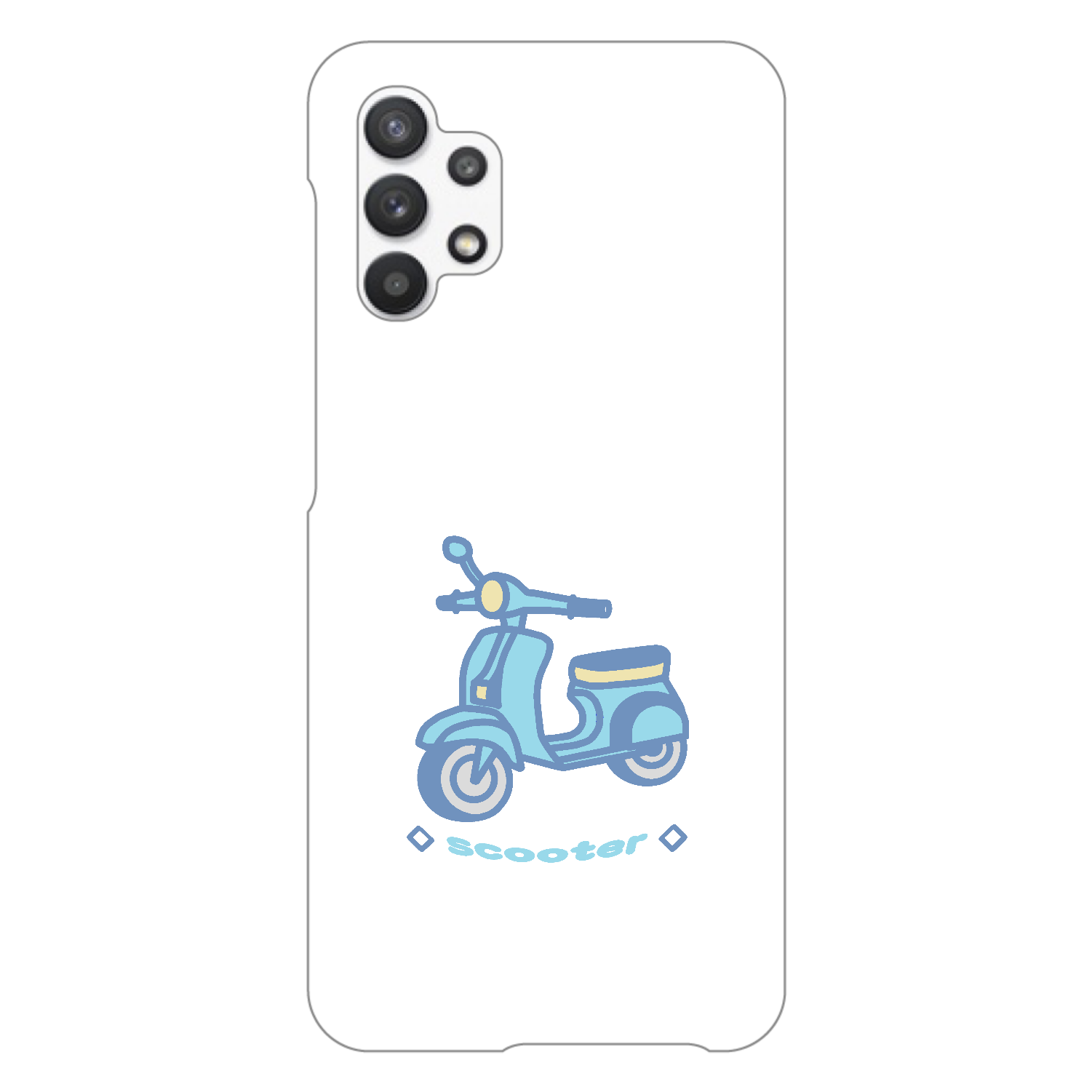 スクーターⅡ Galaxy A32 5G (SCG08) ハードケース