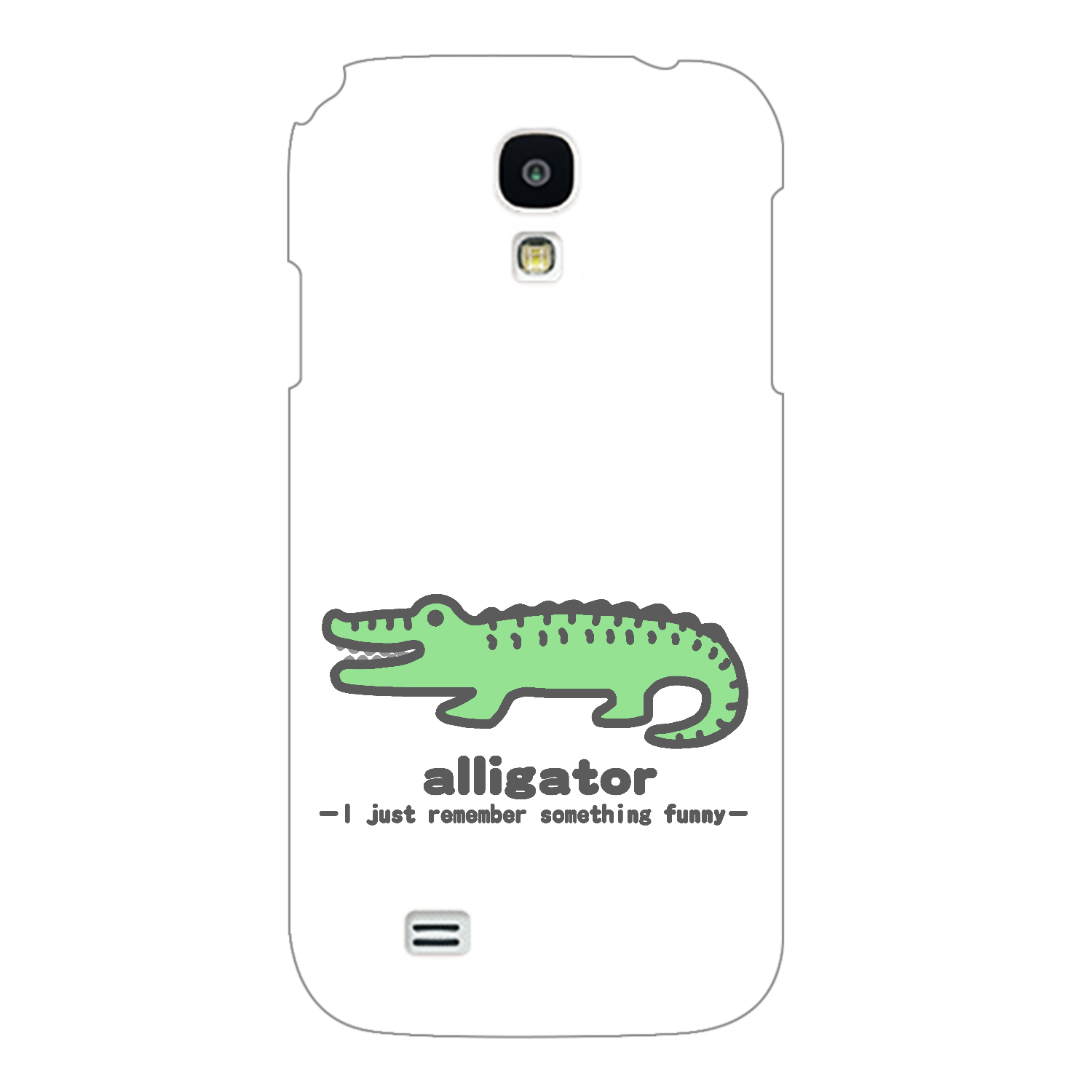思い出し笑いのワニⅡ Galaxy S4(SC-04E)