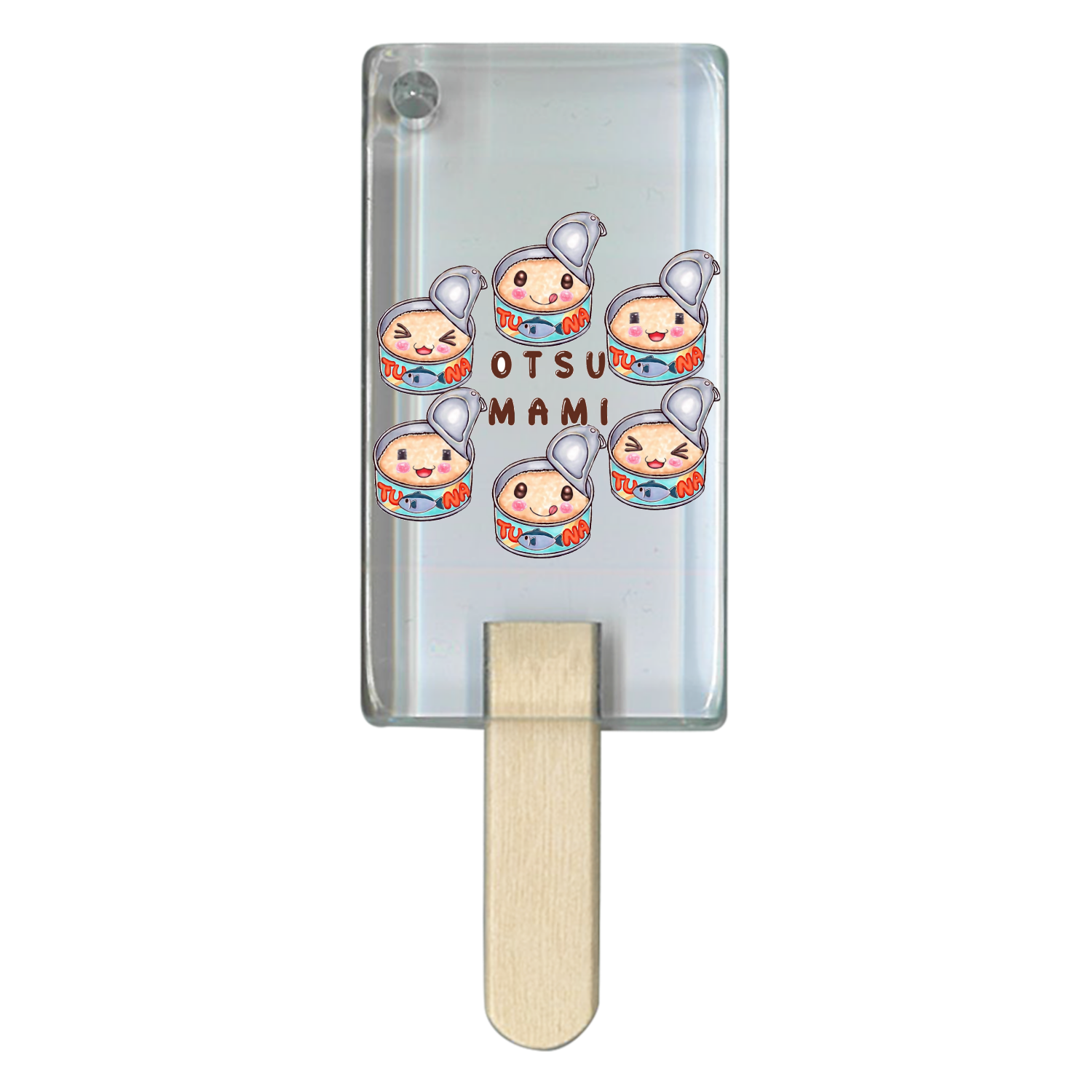 おつまみツナ缶  アイス型アクリルチャーム