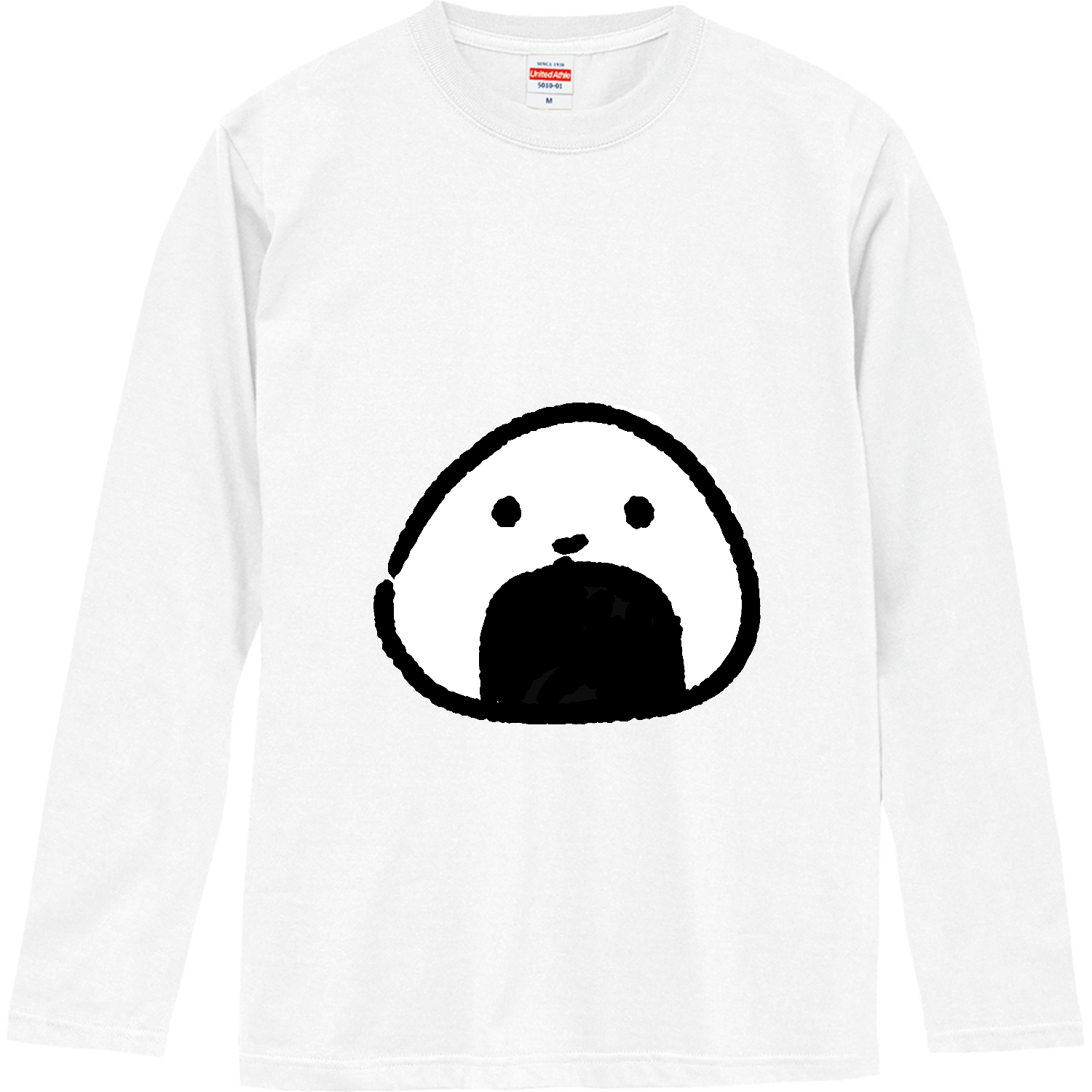 ただのおにぎり ロングスリーブTシャツ
