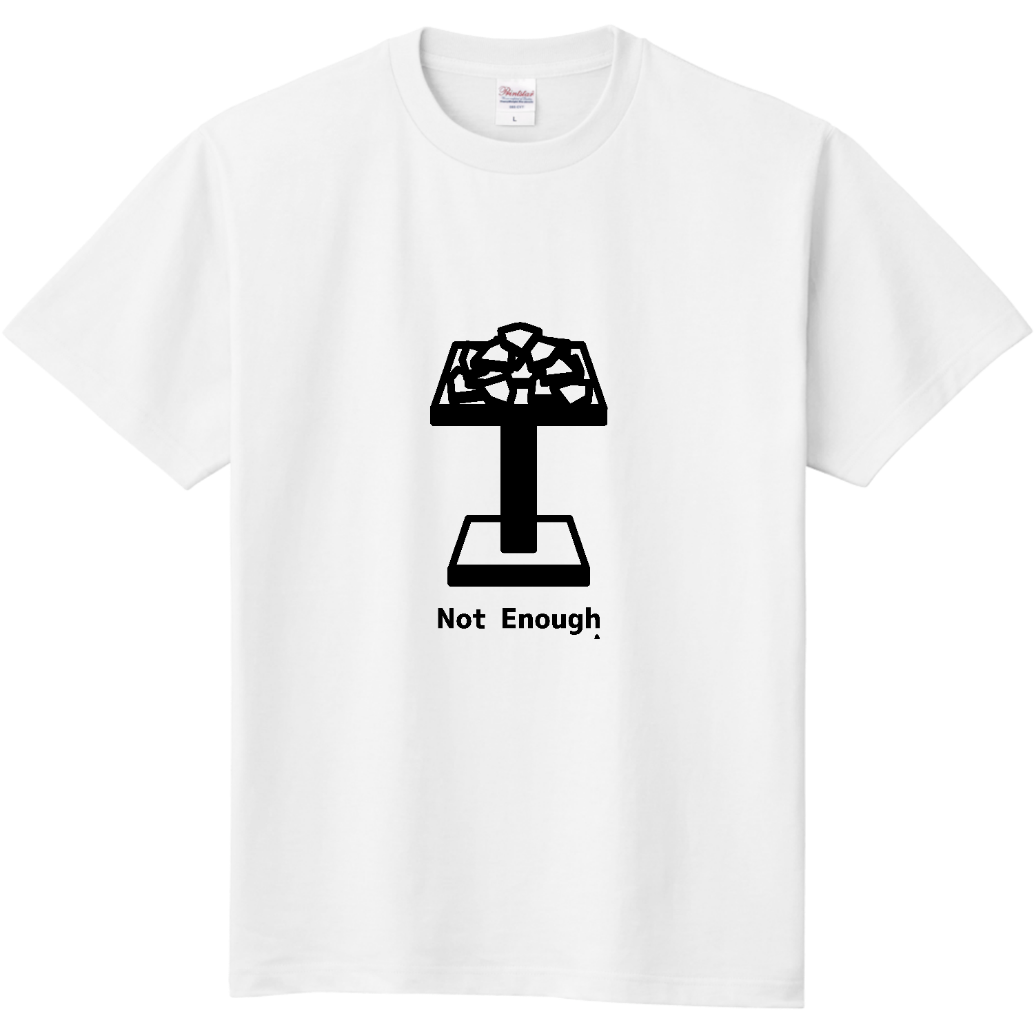 将棋　駒台が山盛りに 定番Ｔシャツ