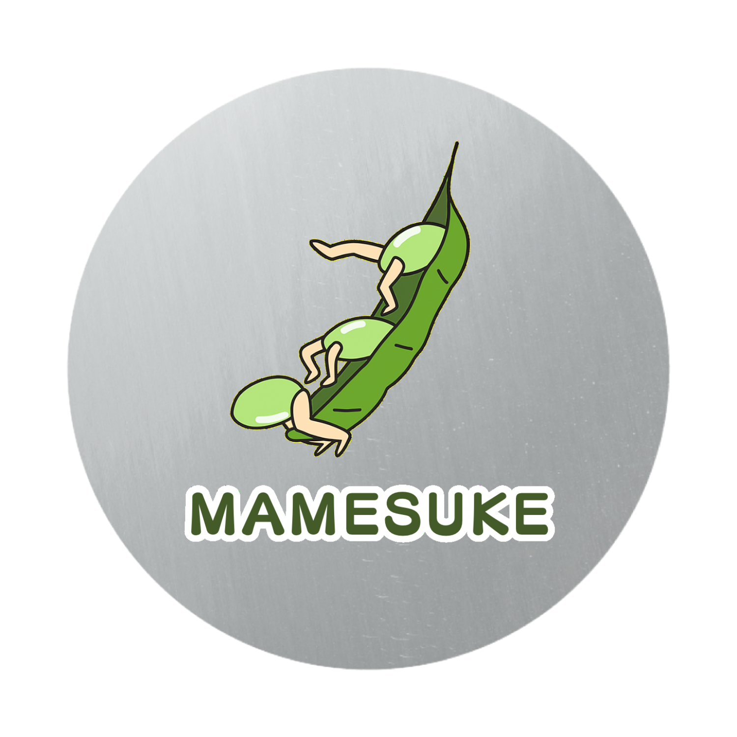 MAMESUKE オリジナル缶バッジ(75mm)