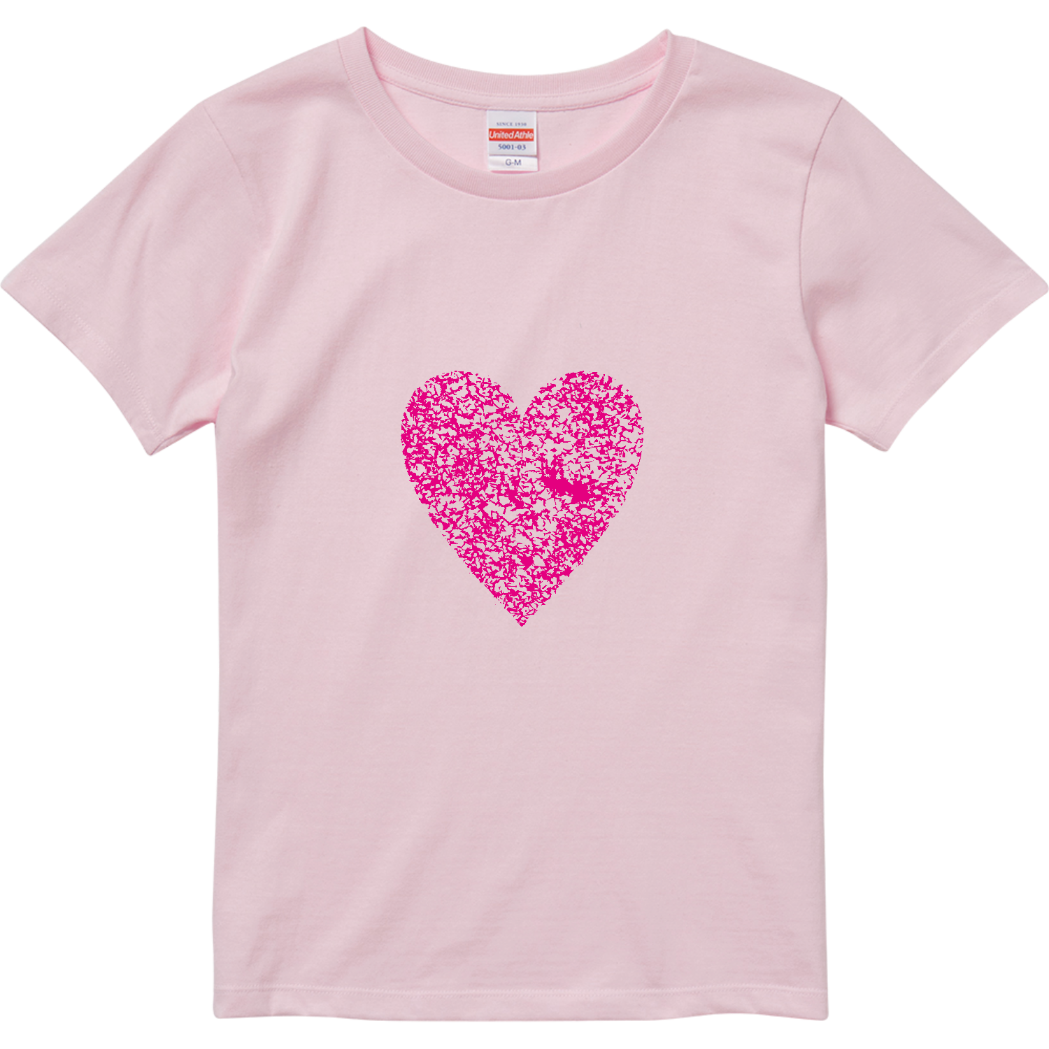 vintage ♥︎・ヴィンテージ ハート ハイクオリティーTシャツ（ガールズ）