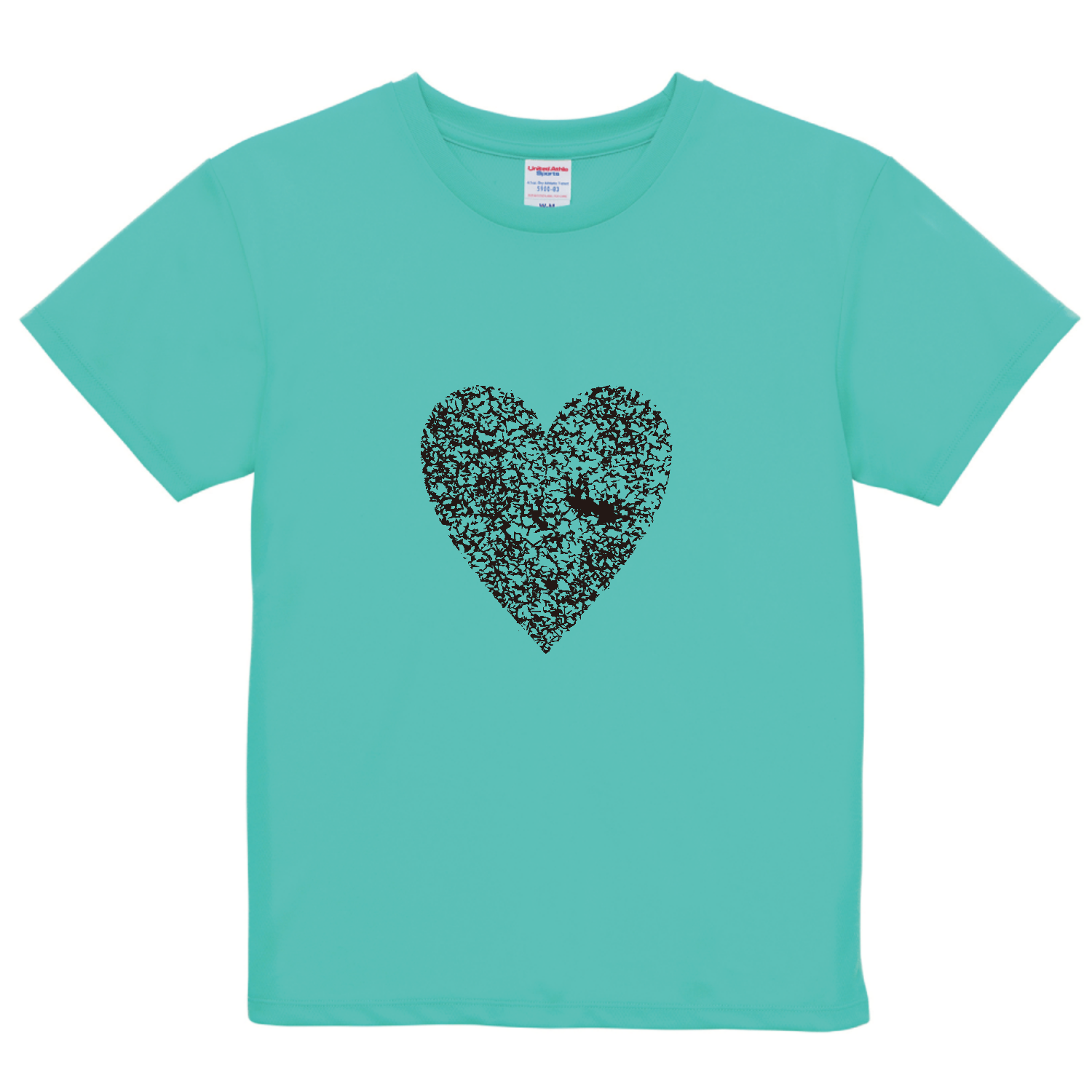 vintage ♥︎・ヴィンテージ ハート 2 ドライアスレチック Ｔシャツ〈ウィメンズ〉