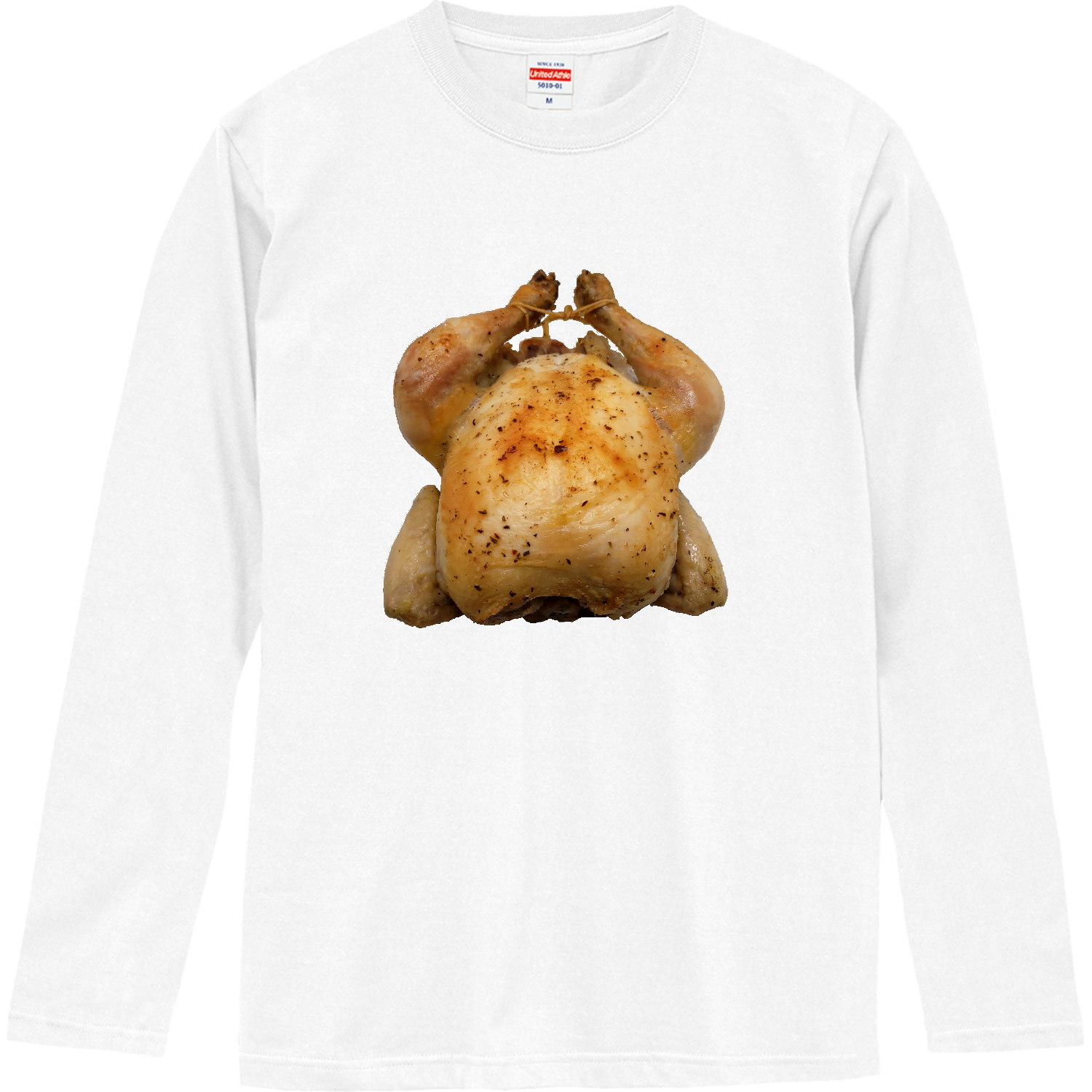 丸鶏のロースト ロングスリーブTシャツ