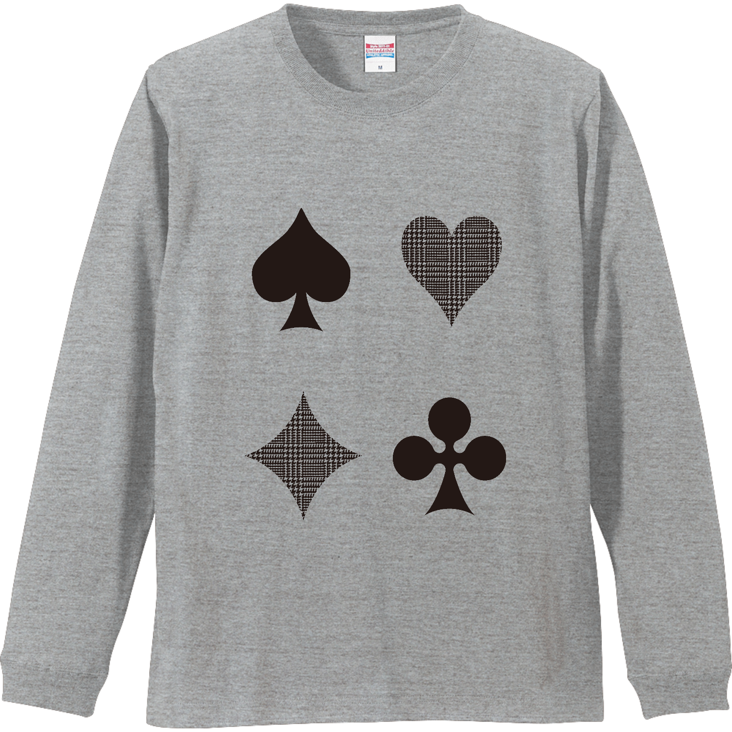 トランプ 01 リブ付 ロングスリーブＴシャツ