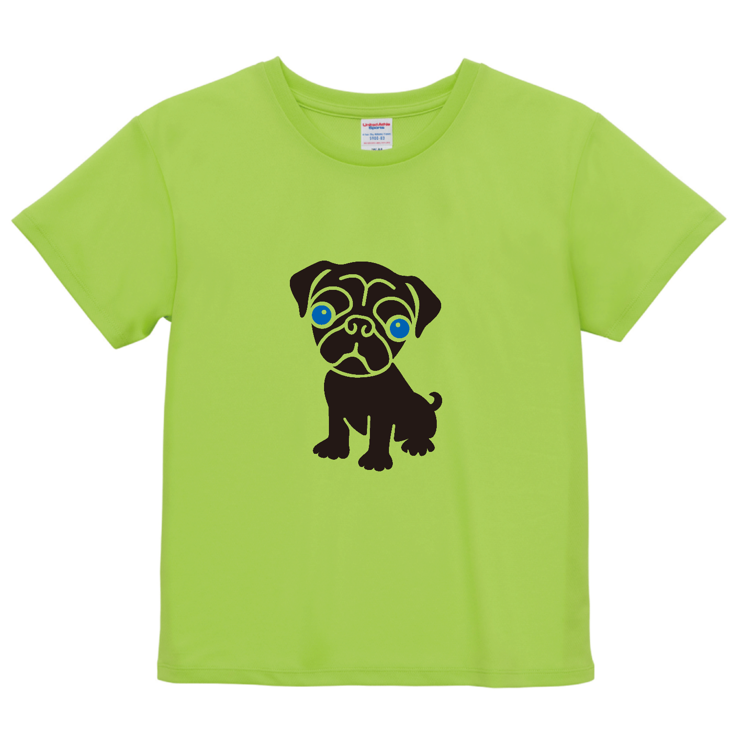 PUG・パグ ドライアスレチック Ｔシャツ〈ウィメンズ〉