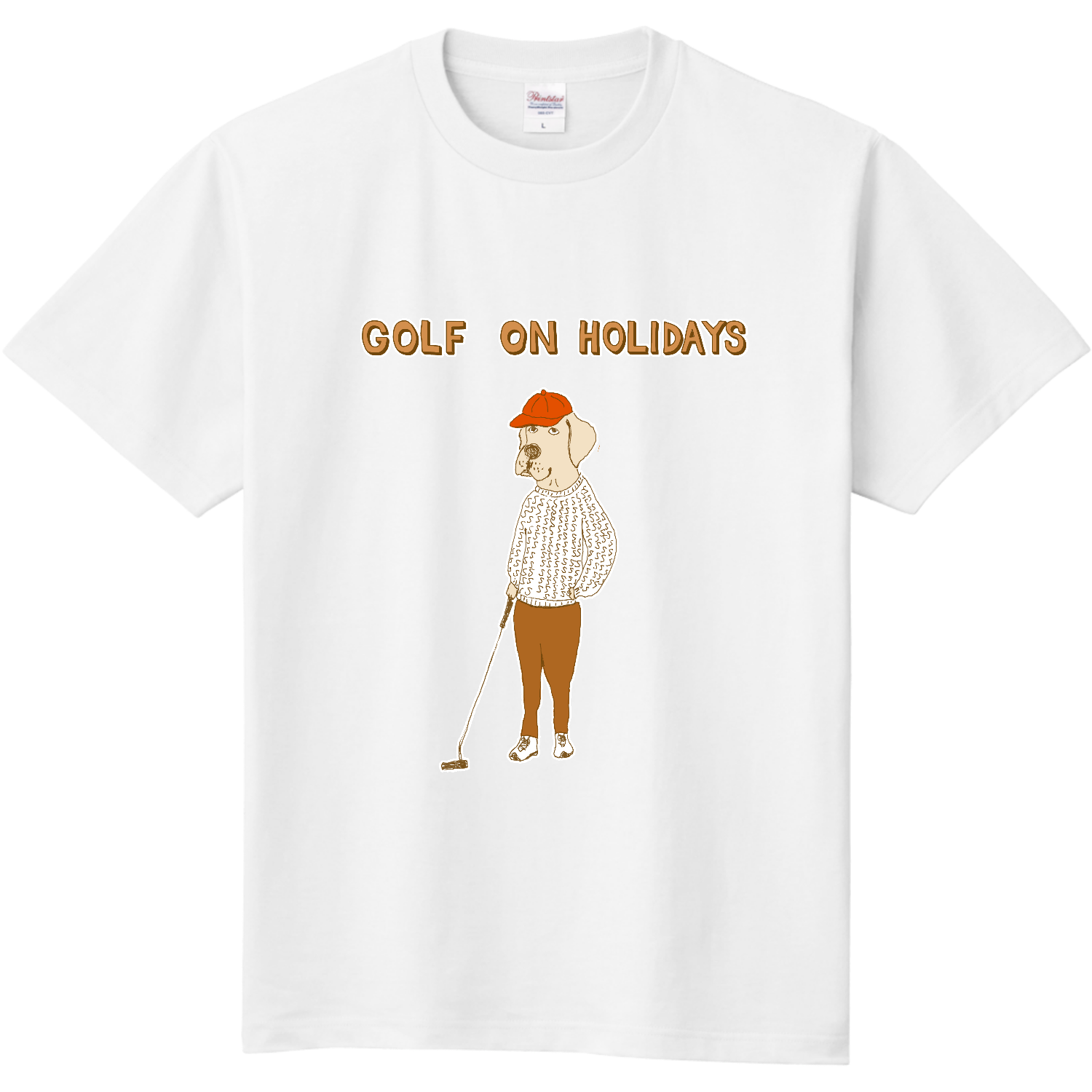 ゴルフデザイン「GOLF ON HOLIDAYS」 定番Ｔシャツ