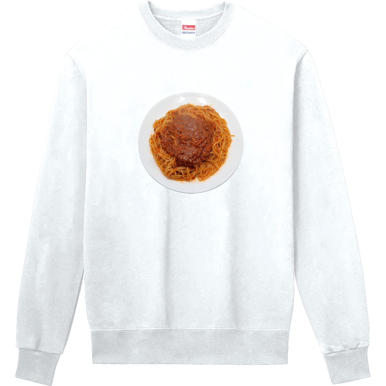 ミートソースパスタ 定番スウェット