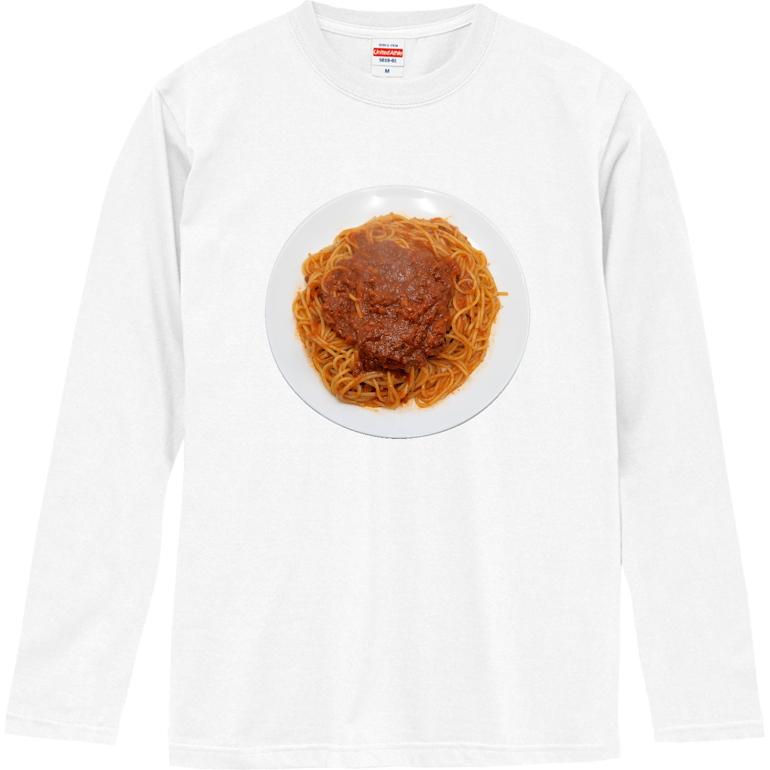 ミートソースパスタ ロングスリーブTシャツ