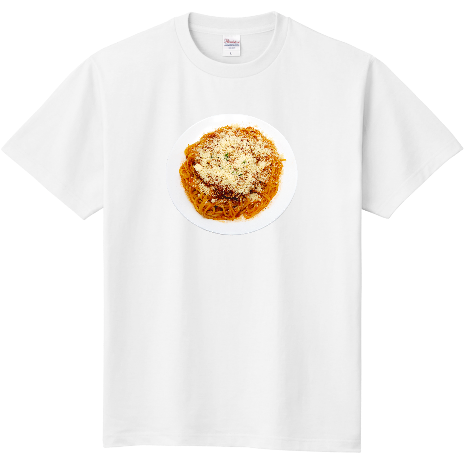 ミートソースパスタ（粉チーズ） 定番Ｔシャツ