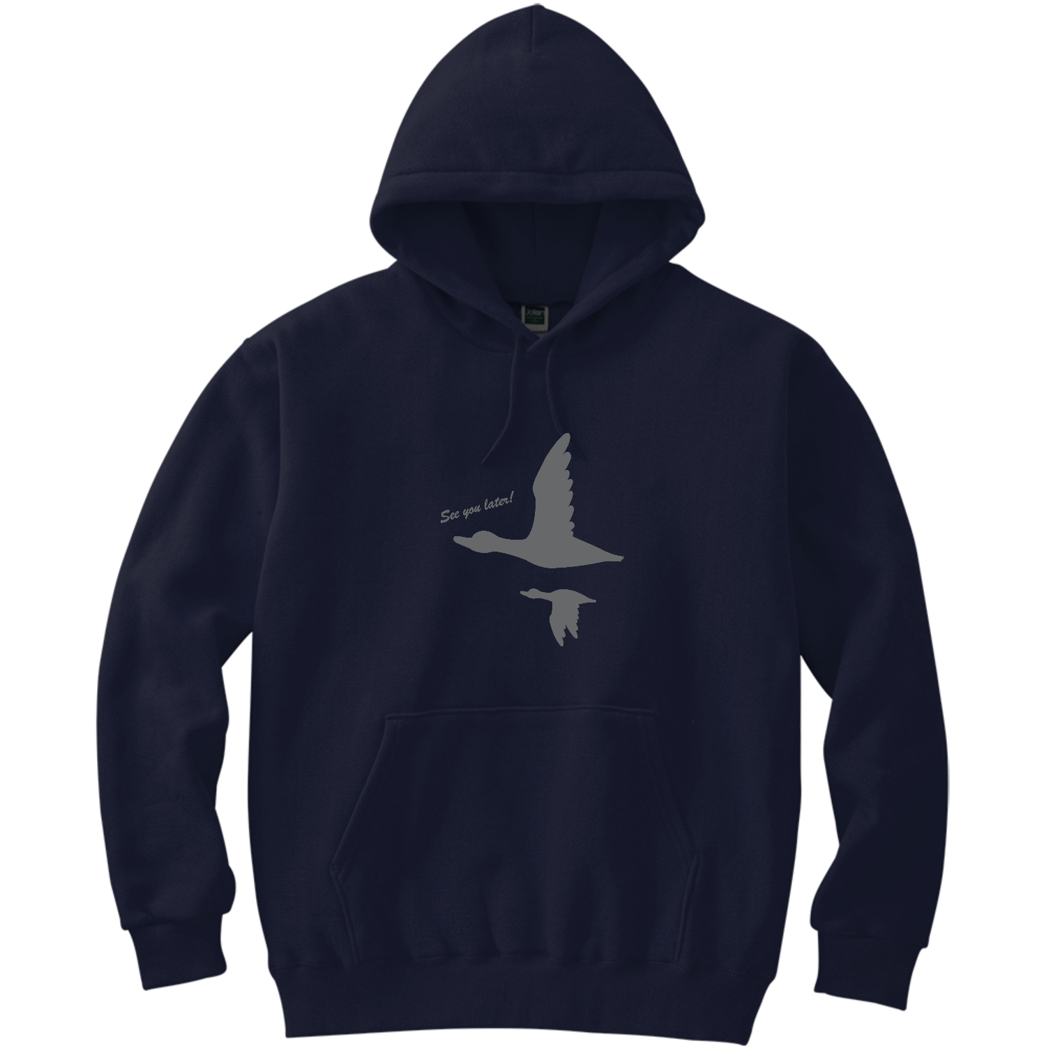 See you later 軽量プルパーカー (長袖プリント)