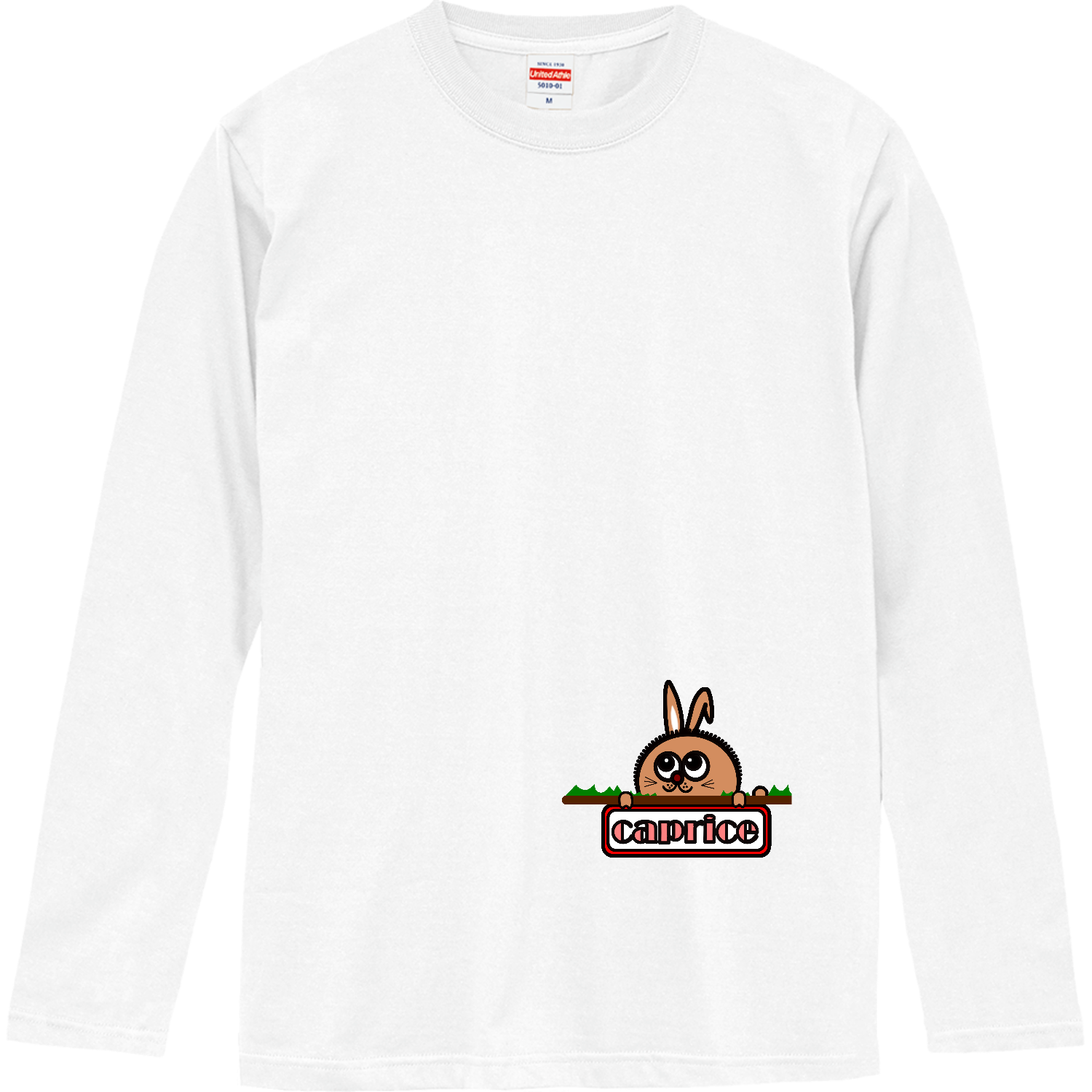 おはよううさうさ ロングスリーブTシャツ