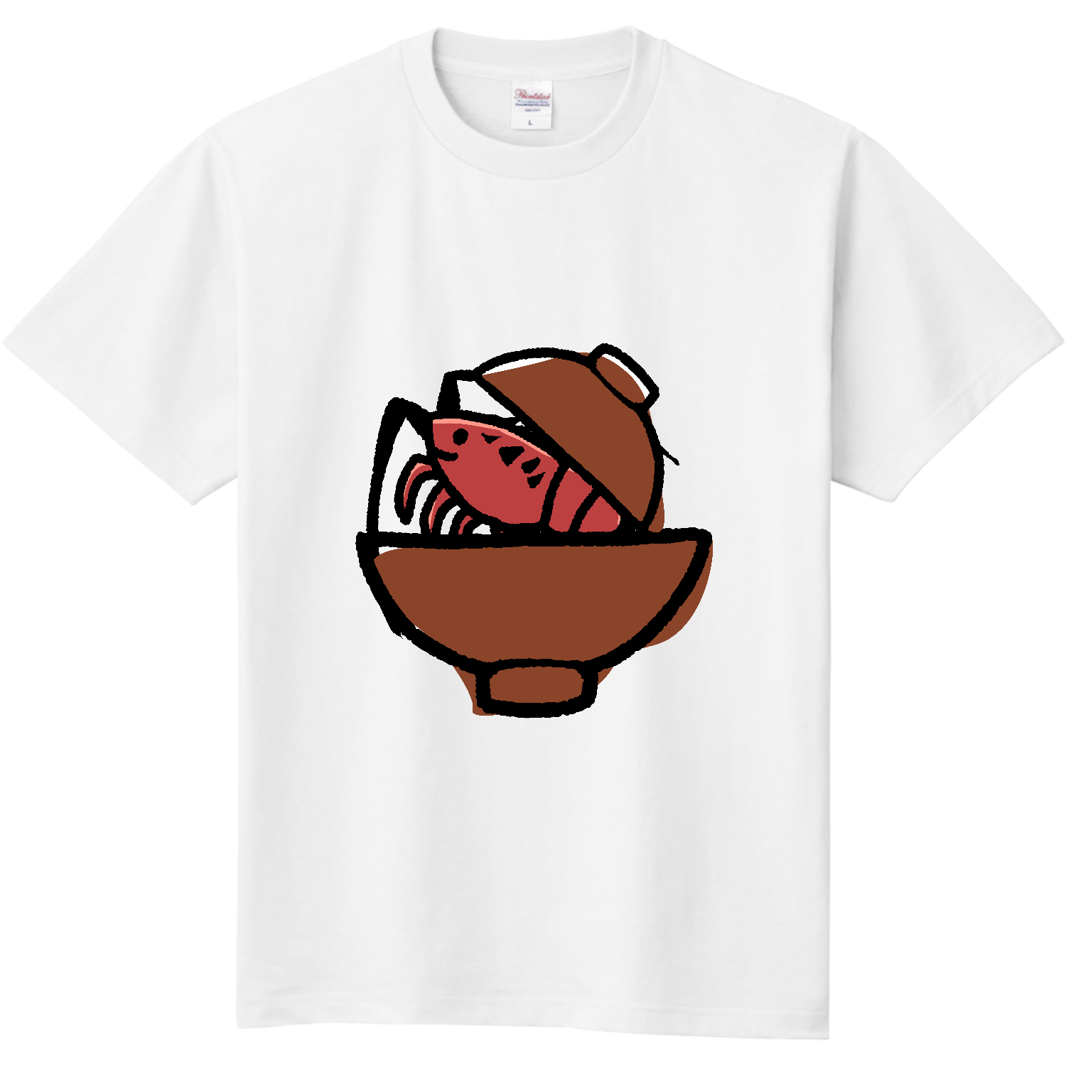 えびちゃんどんぶり 定番Ｔシャツ