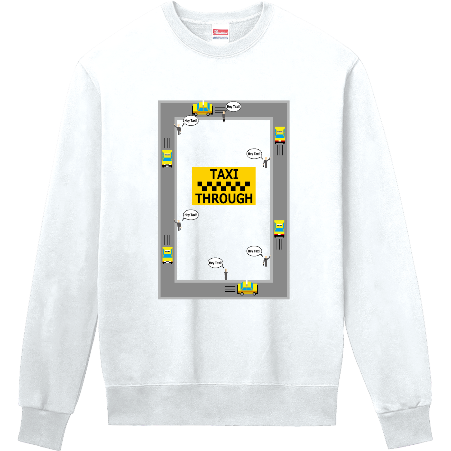 タクシースルー 定番スウェット