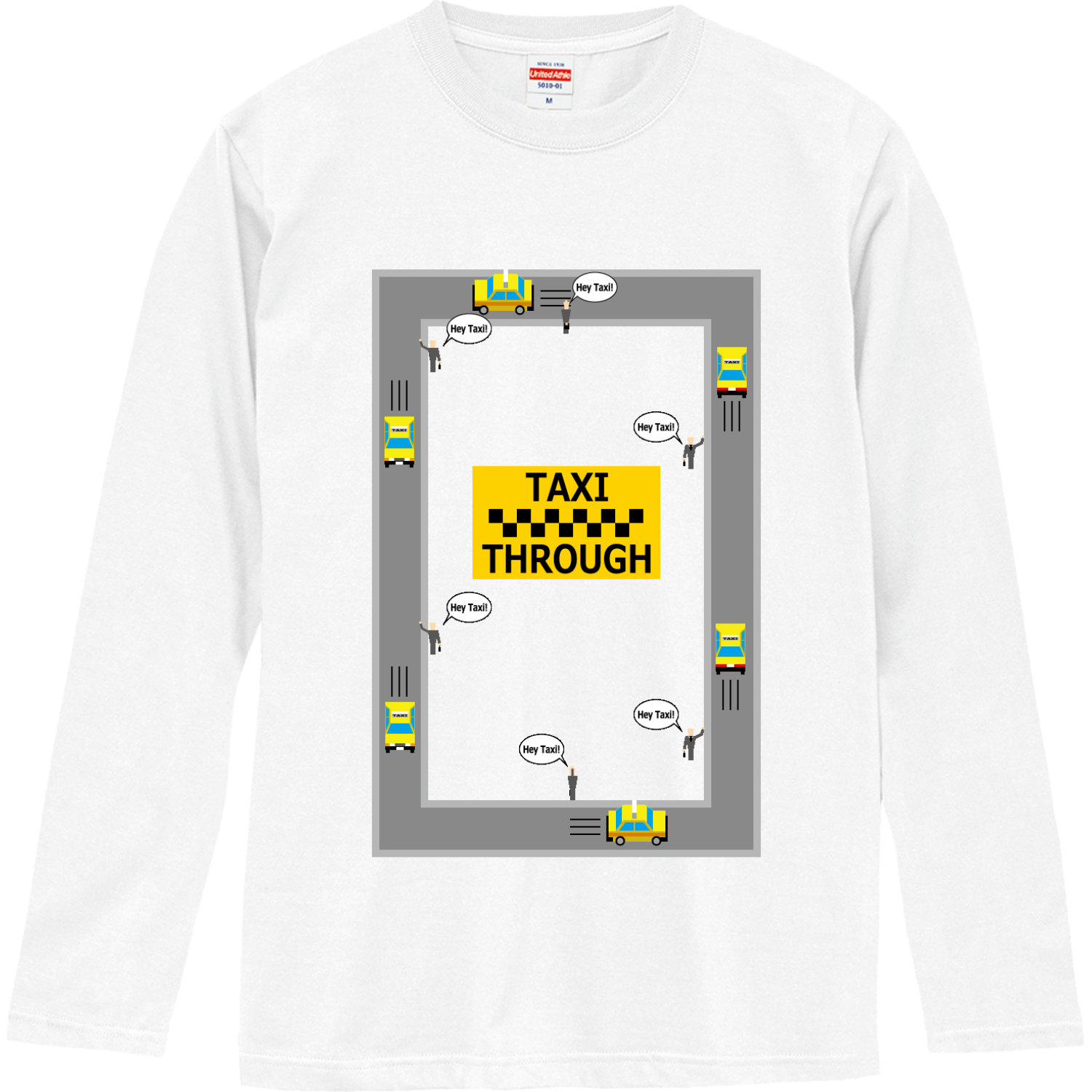 タクシースルー ロングスリーブTシャツ