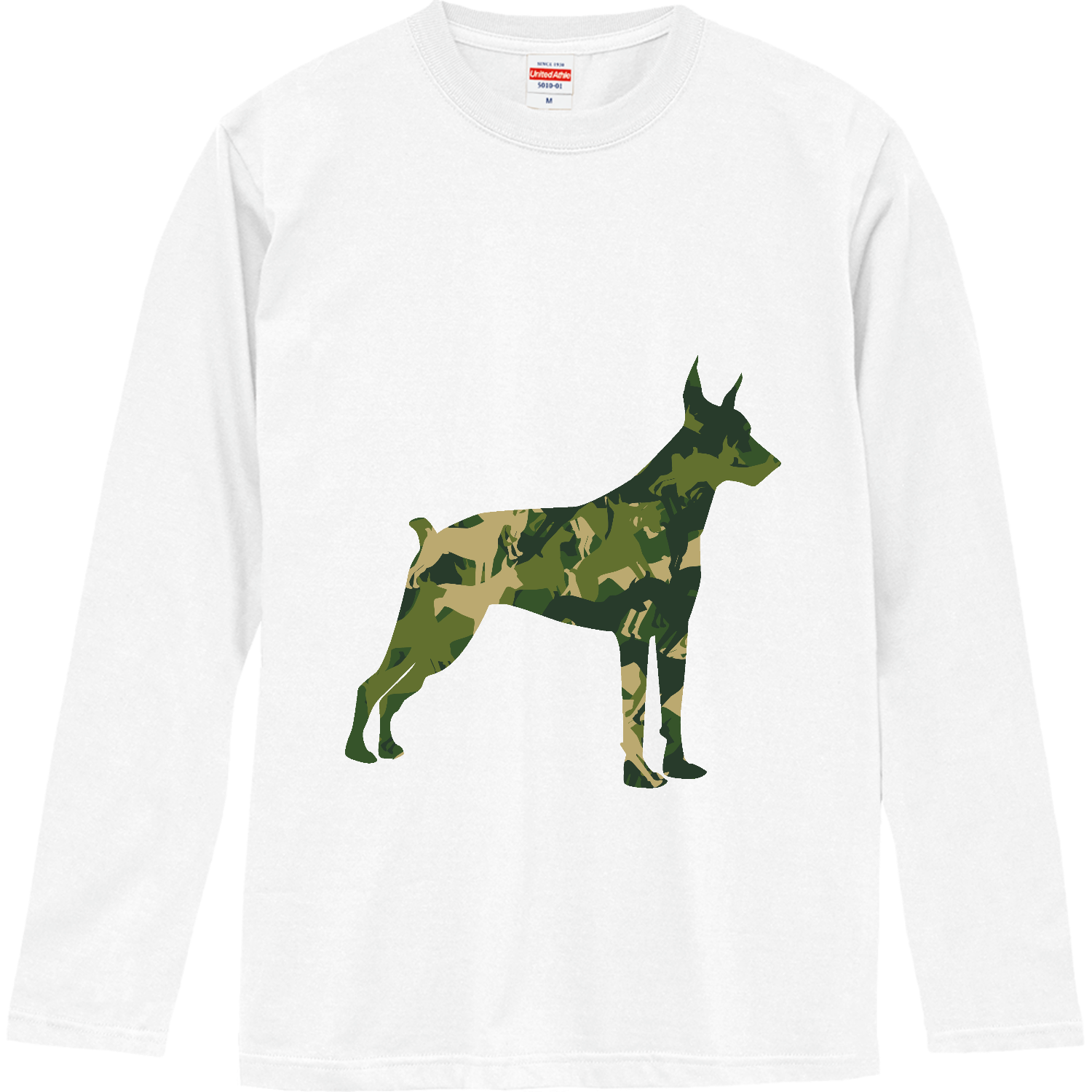アーミードーベルマン ロングスリーブTシャツ