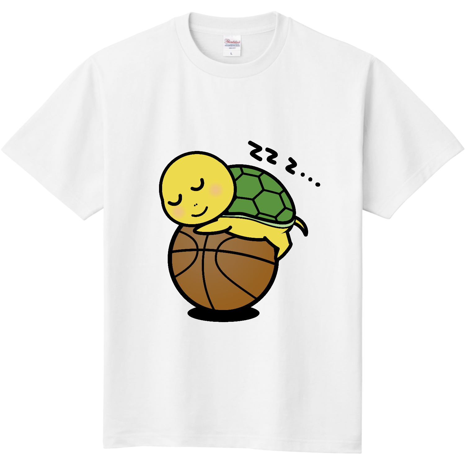 バスケ亀 定番Ｔシャツ