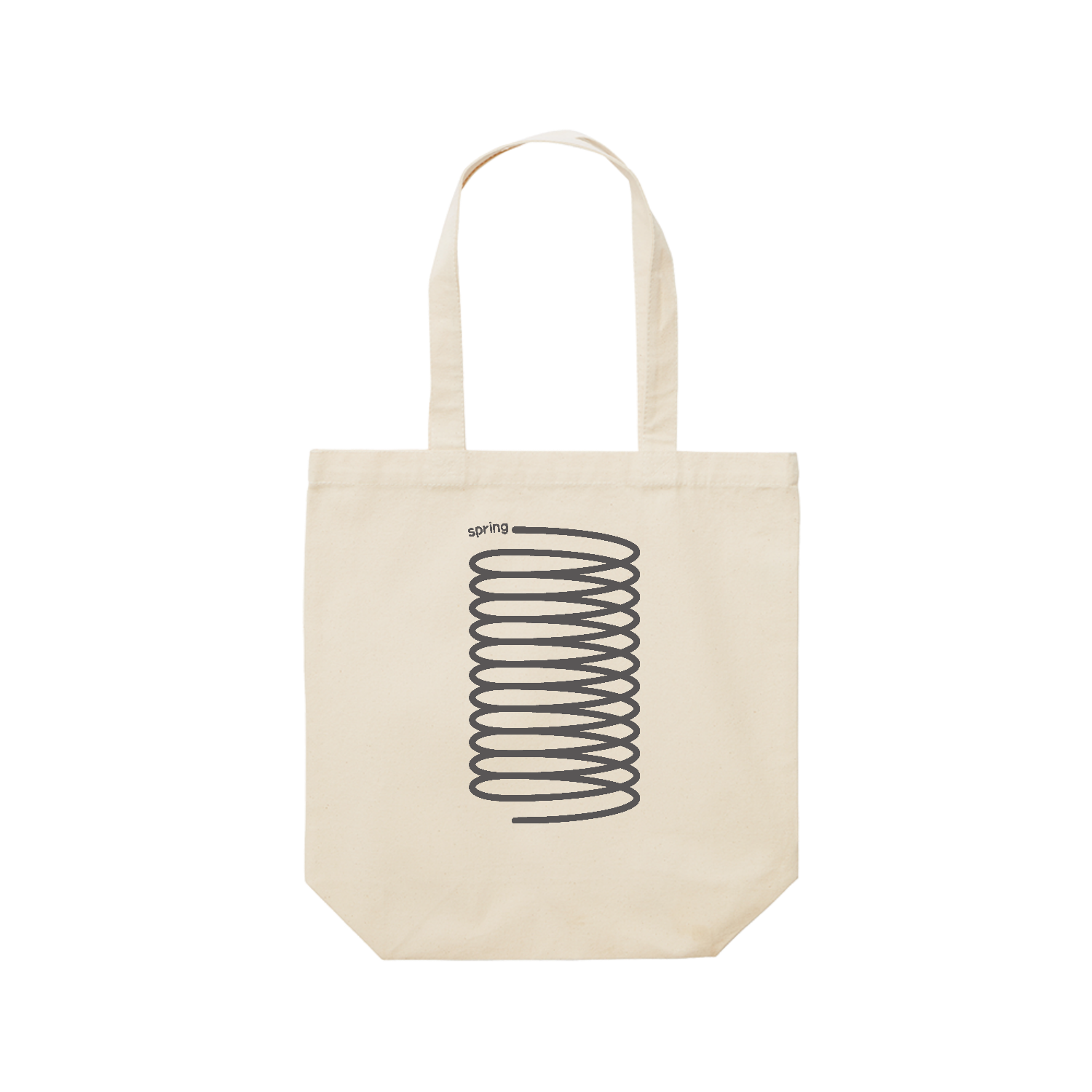 スプリング レギュラーキャンバストートバッグ(M) (フルカラー転写プリント)