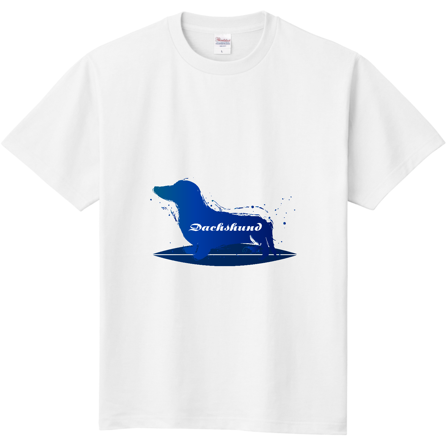 ミニチュアダックスサーファー 定番Ｔシャツ