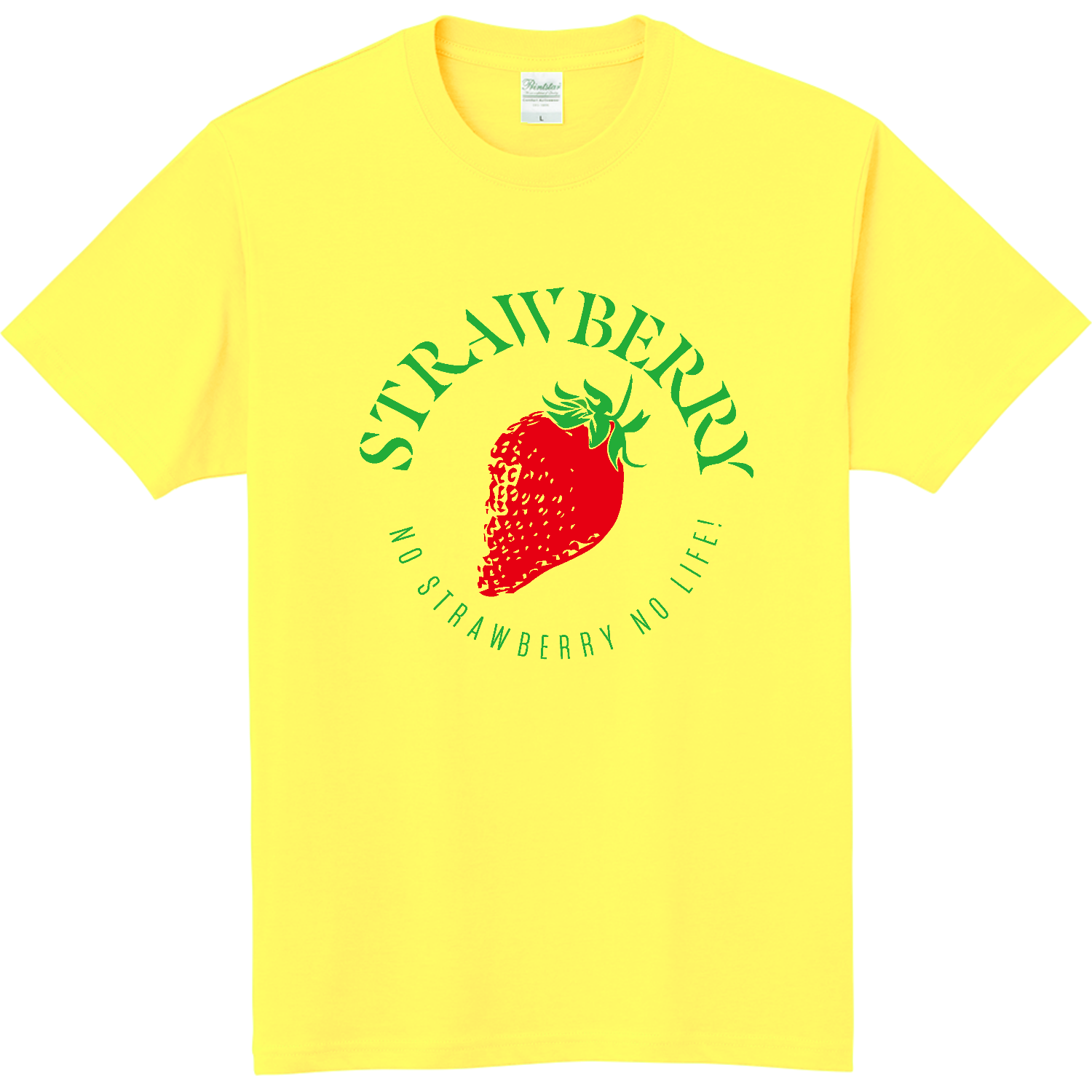 イチゴ大好き Strawberry 軽量Ｔシャツ