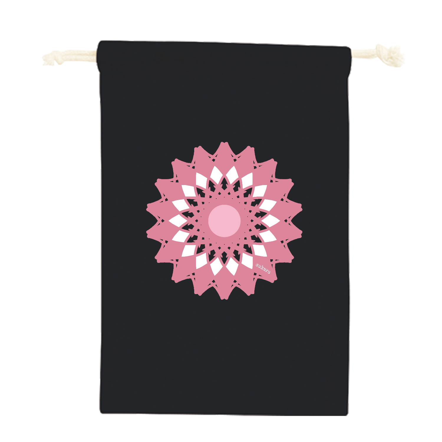 さくら コットン巾着（Ｍ）