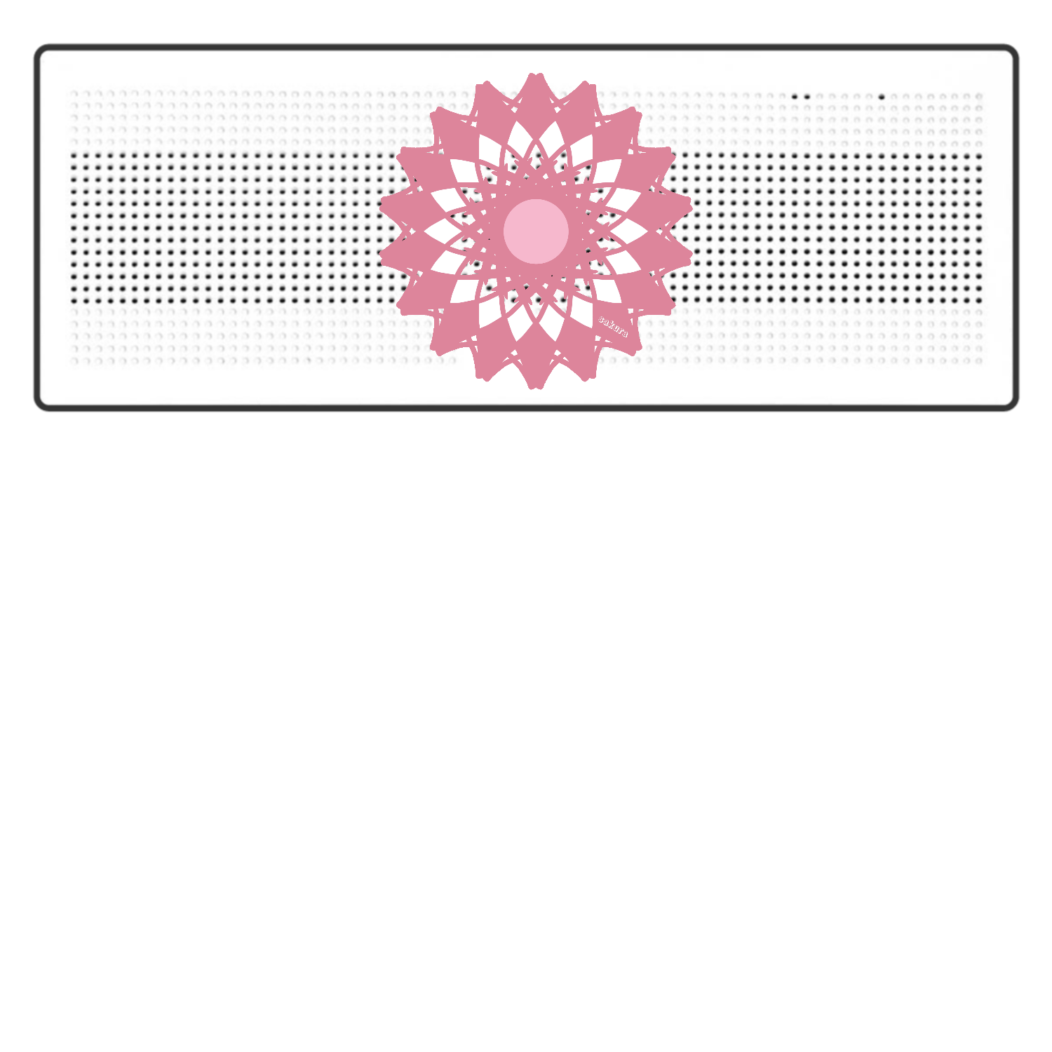 さくらBluetoothスピーカー 表のみプリント1
