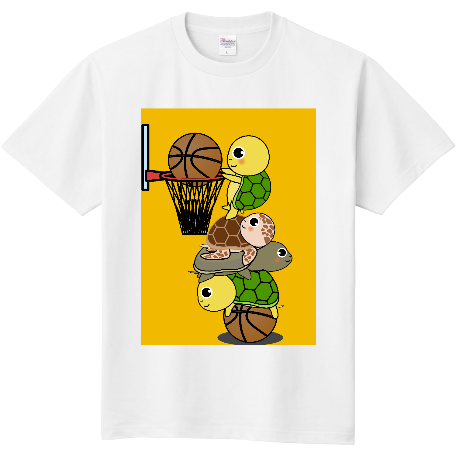 亀ちゃんなんとか、ダンク！ 定番Ｔシャツ