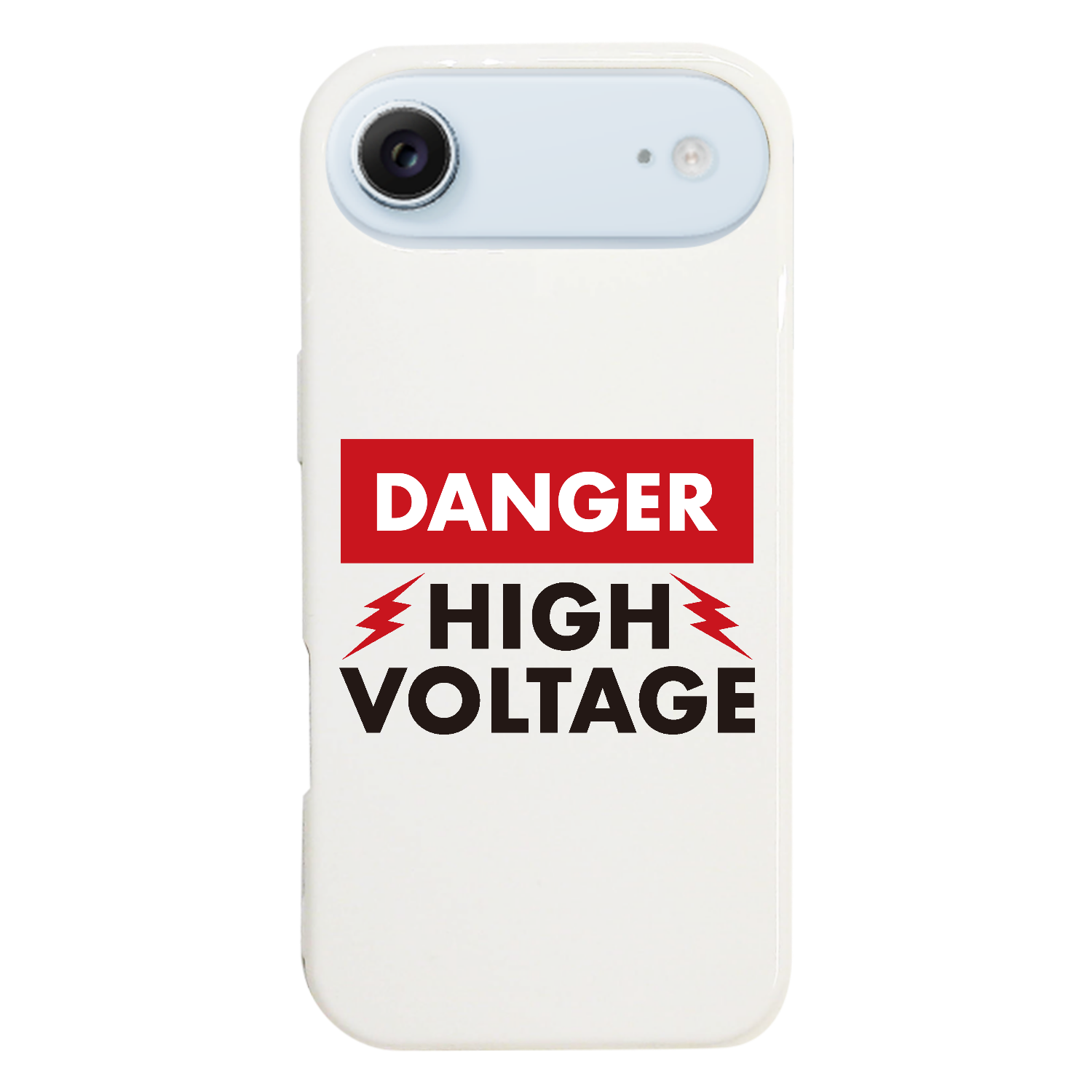 DANGER HIGH VOLTAGE iPhone17 Air (ハードケース)
