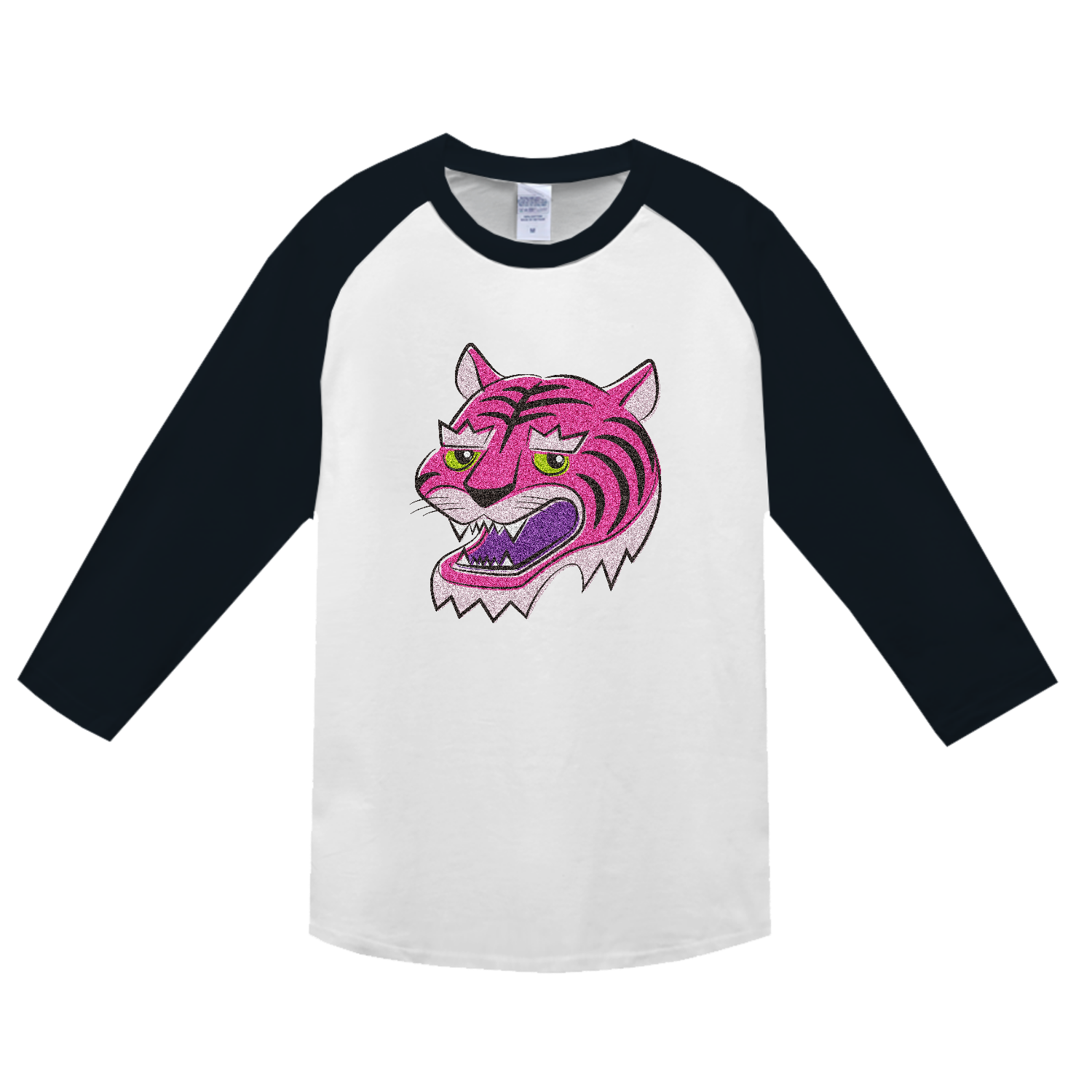 Pink Tiger  ヘビーウェイトベースボールＴシャツ