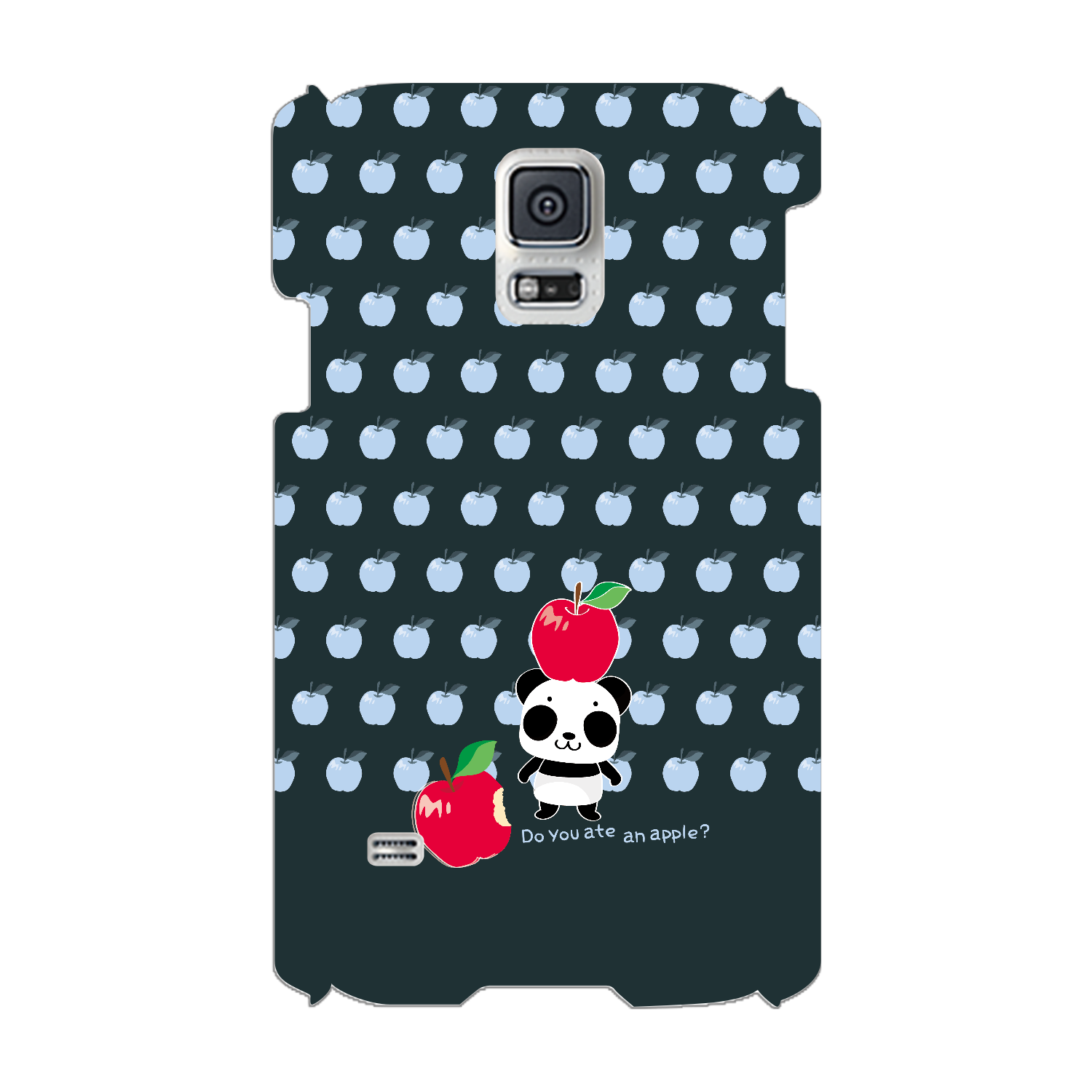 リンゴ食べたの誰？ズレてもぱんだズレぱんだちゃんA Galaxy S5(SC-04F/SCL23)