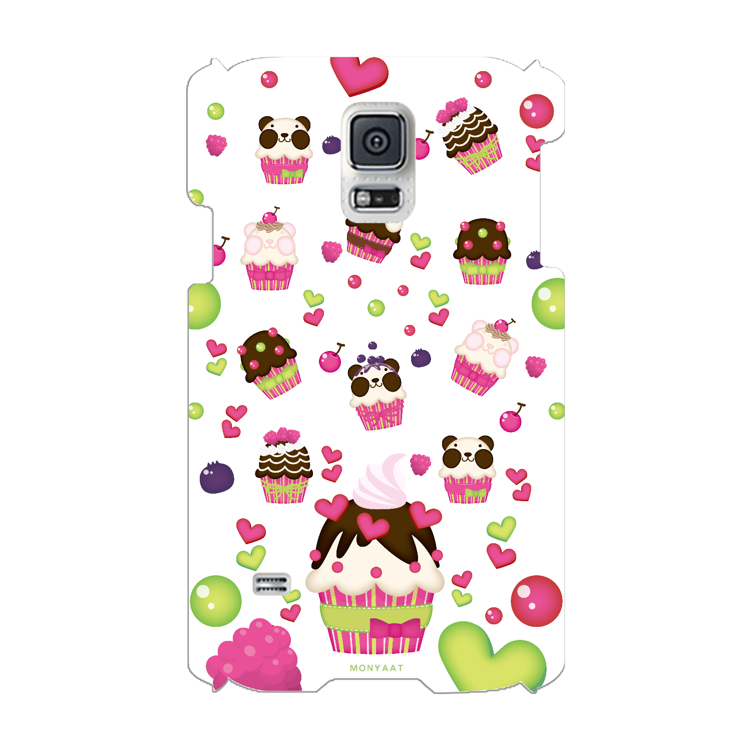 ズレちゃんDEカップケーキ　パンダのズレてもぱんだズレぱんだちゃん Galaxy S5(SC-04F/SCL23)