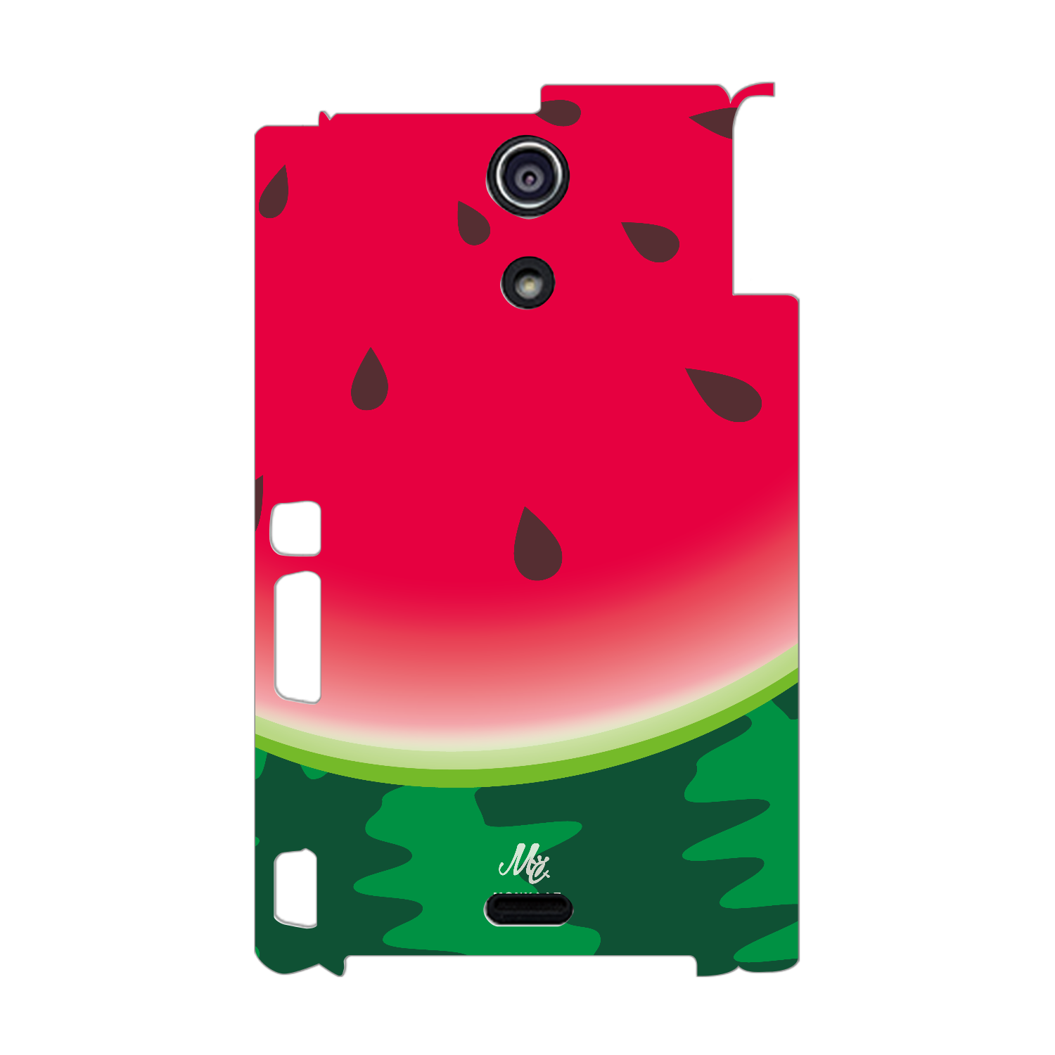 大きなスイカ柄 Xperia A(SO-04E)