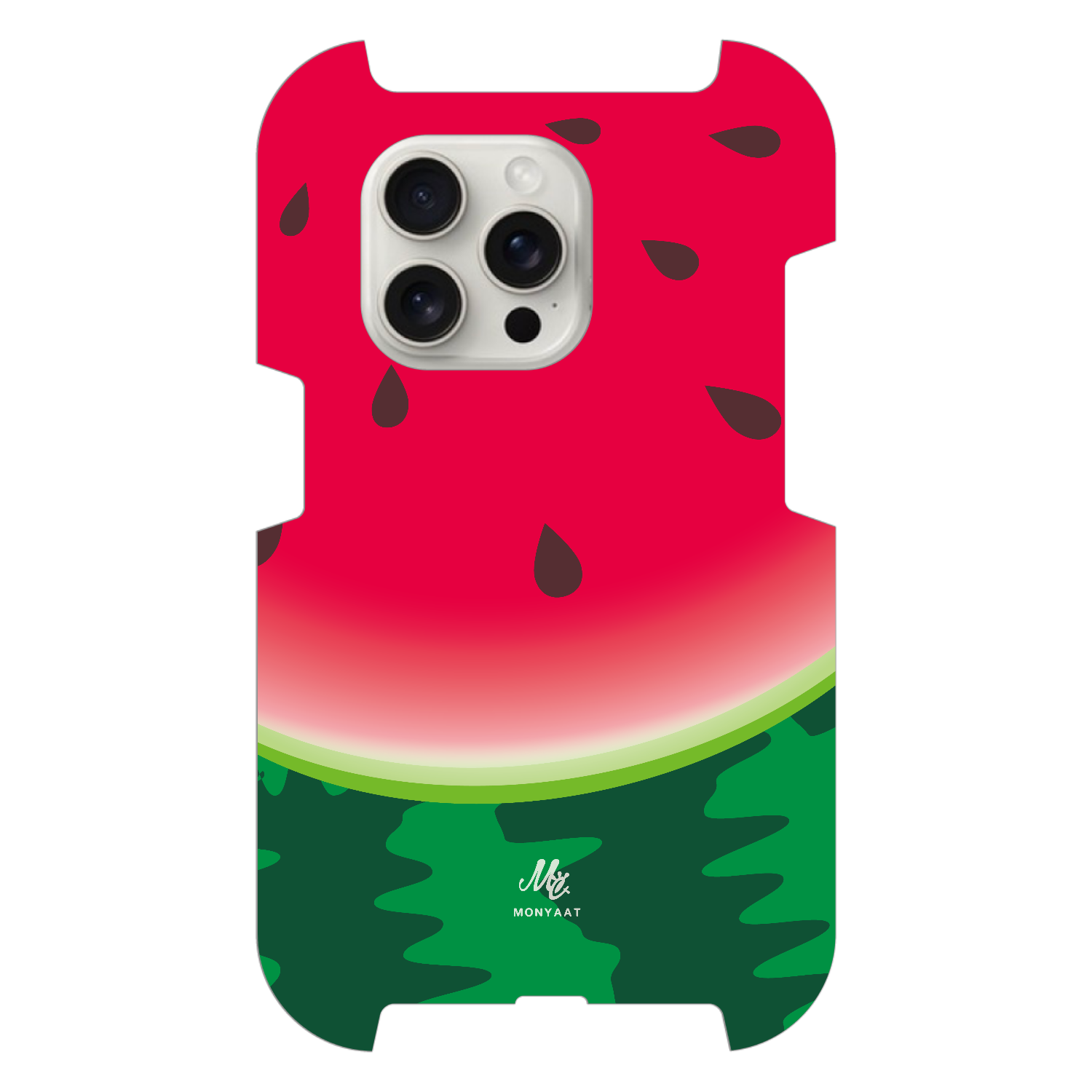 大きなスイカ柄 iPhone15 Pro