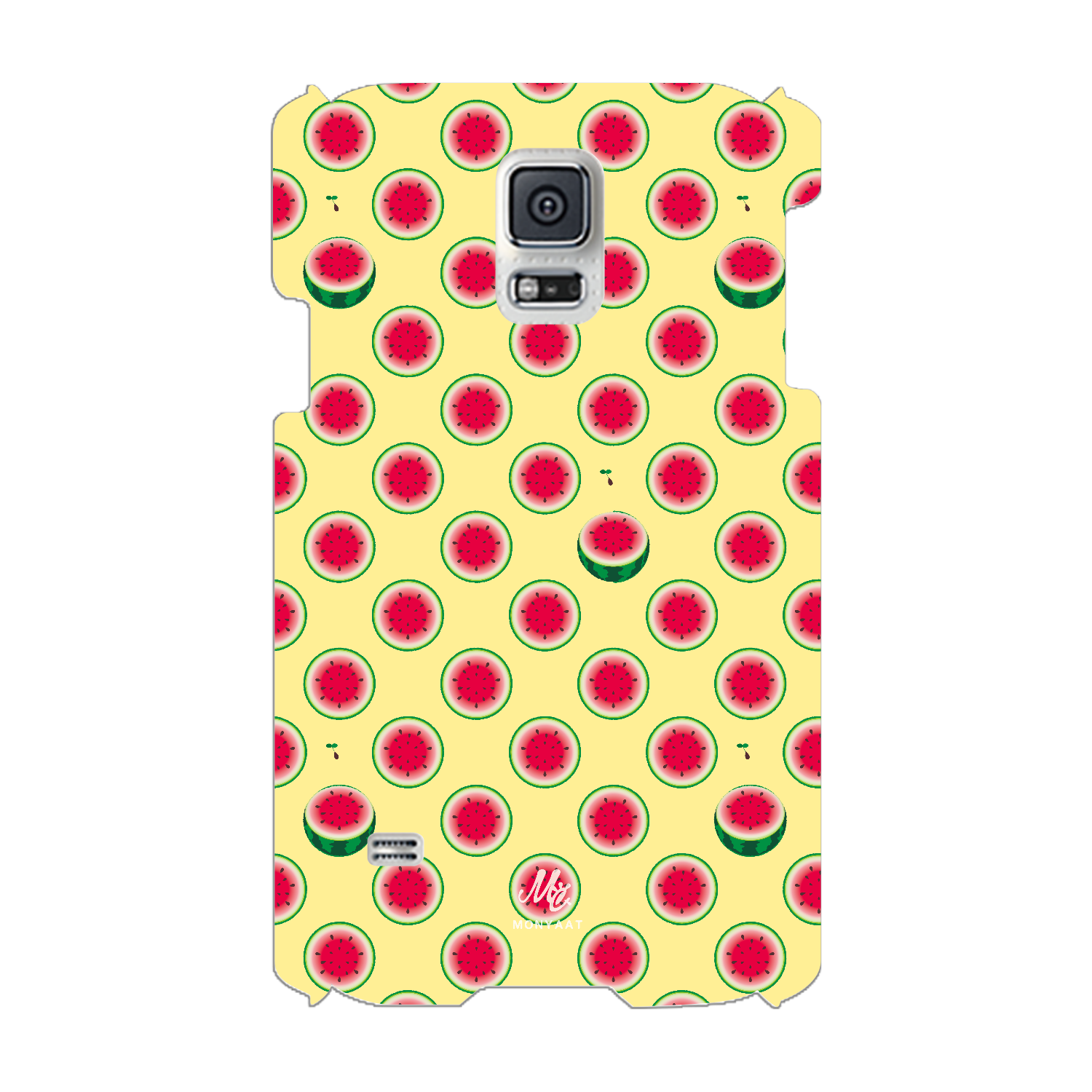 水玉模様は輪切りのスイカ　スイカの冒険 Galaxy S5(SC-04F/SCL23)