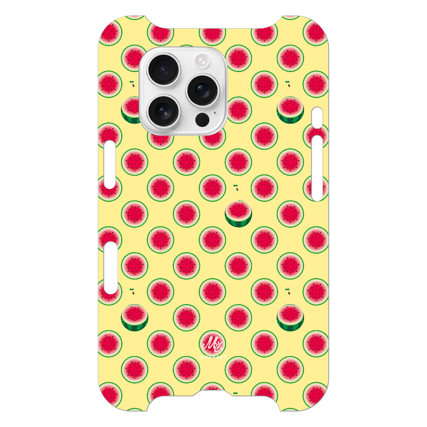 水玉模様は輪切りのスイカ　スイカの冒険 iPhone16 Pro