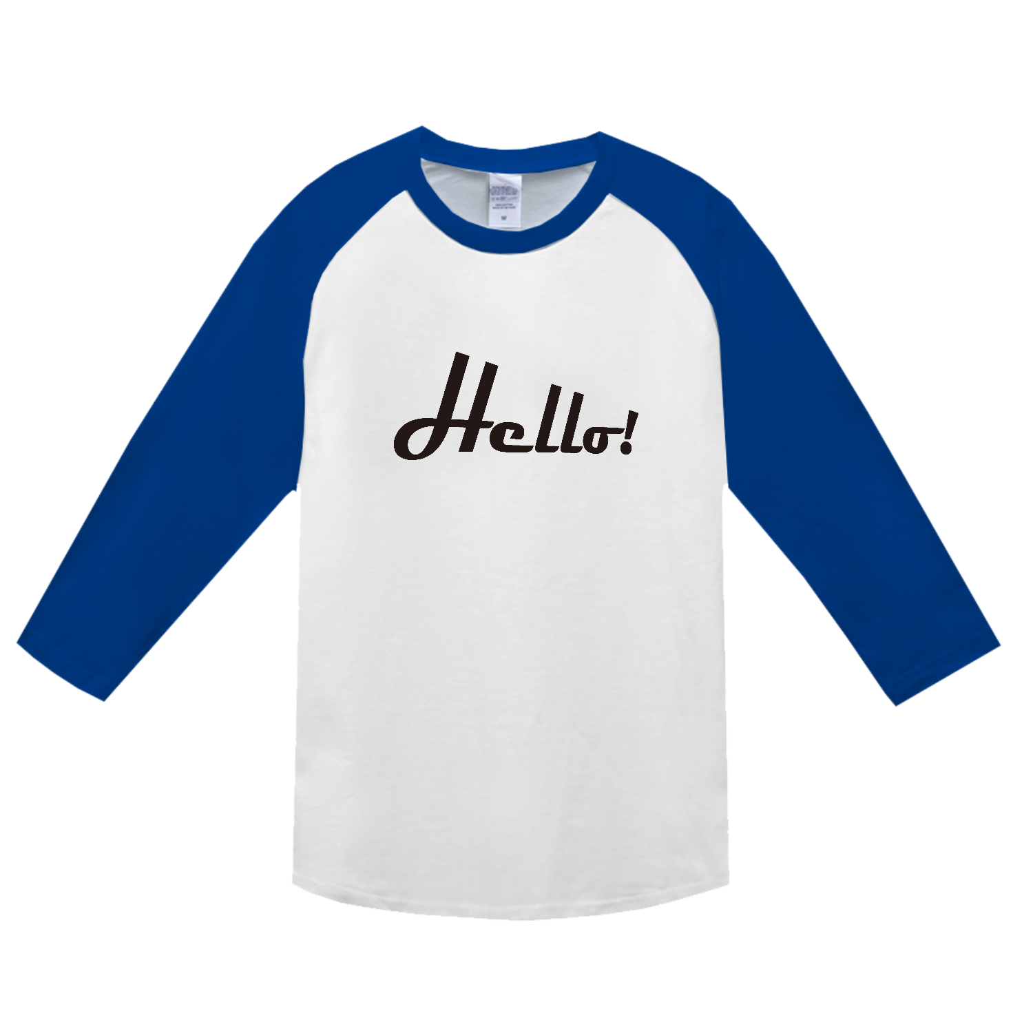 Hello! ハロー 01 ヘビーウェイトベースボールＴシャツ