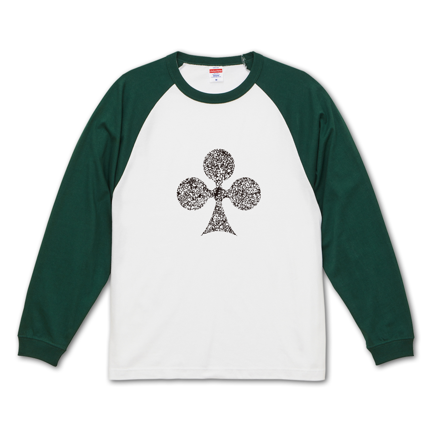 vintage ♣︎・ヴィンテージ クラブ ラグランロングスリーブTシャツ（1.6インチリブ）