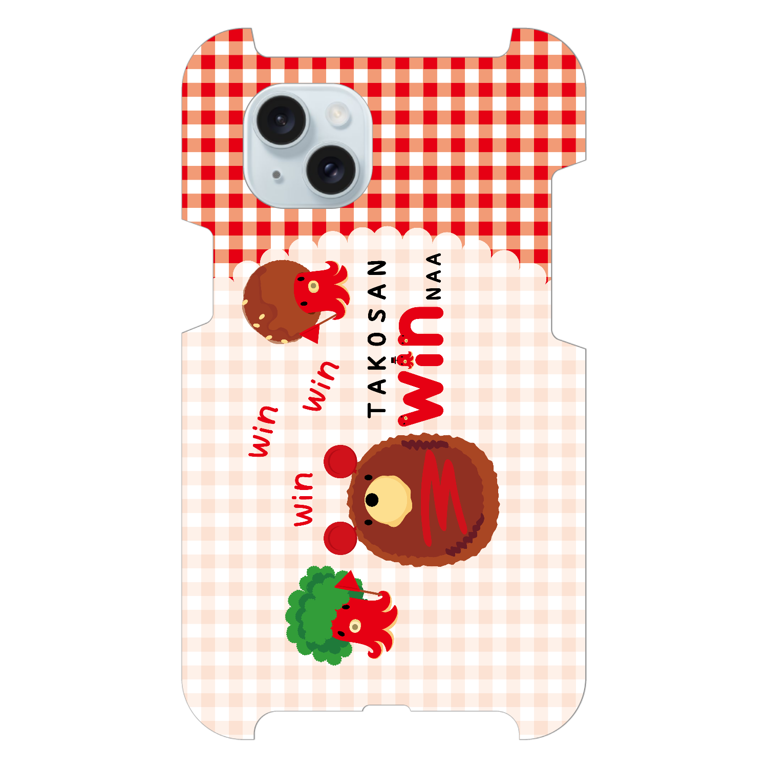 たこさんwinなーのブロッコリージャングル iPhone15 Plus
