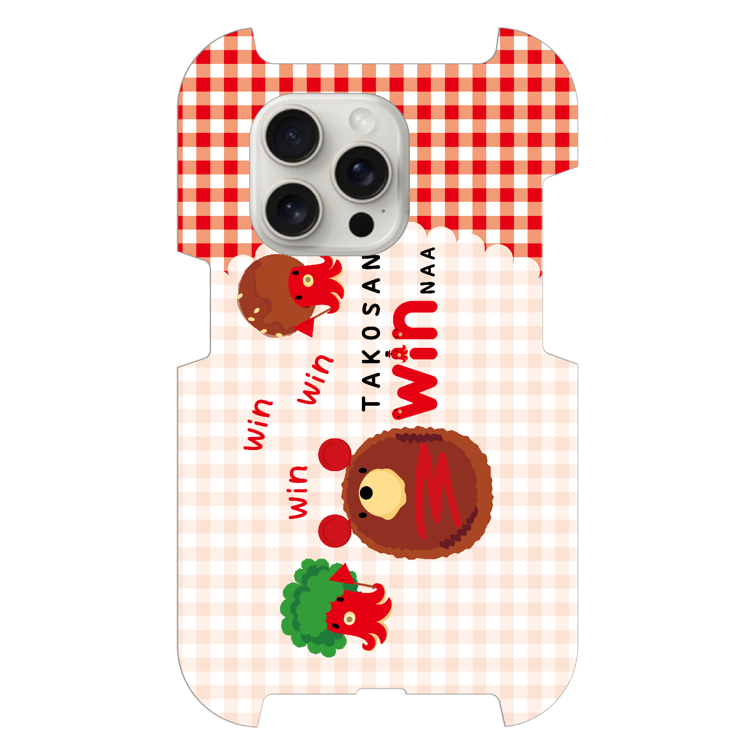 たこさんwinなーのブロッコリージャングル iPhone15 Pro