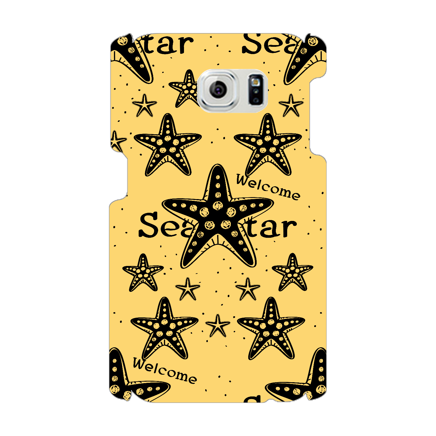 ヒトデ SeaStar 幸運のウェルカム・スターひとで Galaxy S6(SC-05G)