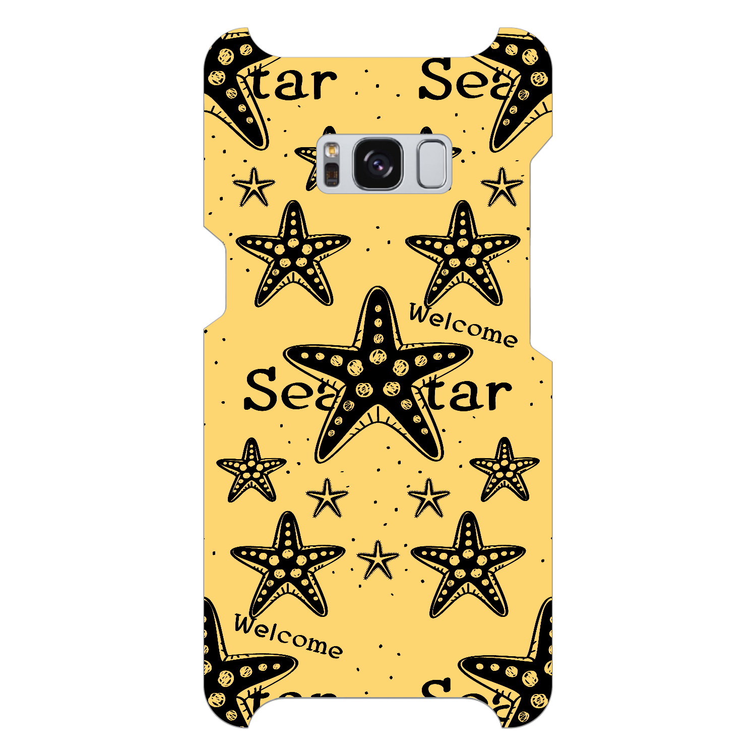ヒトデ SeaStar 幸運のウェルカム・スターひとで Galaxy S8 (SC-02J)