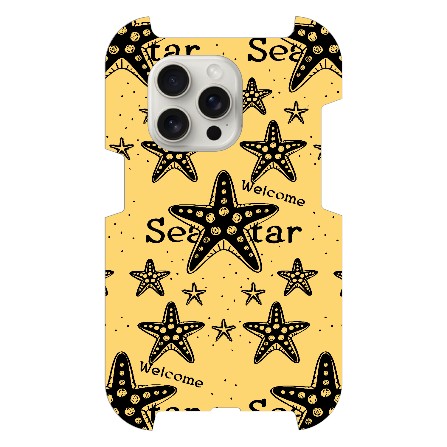 ヒトデ SeaStar 幸運のウェルカム・スターひとで iPhone15 Pro