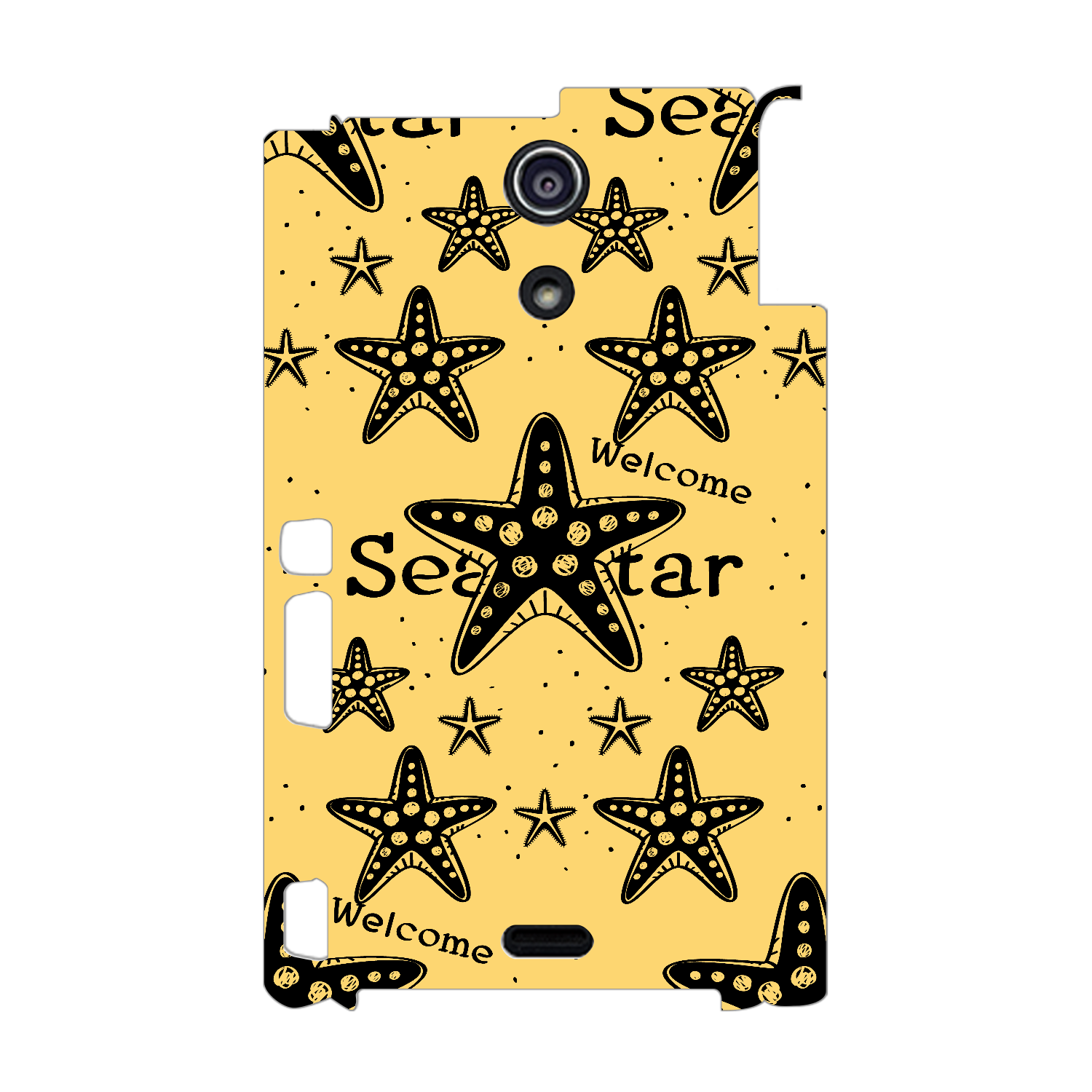 ヒトデ SeaStar 幸運のウェルカム・スターひとで Xperia A(SO-04E)