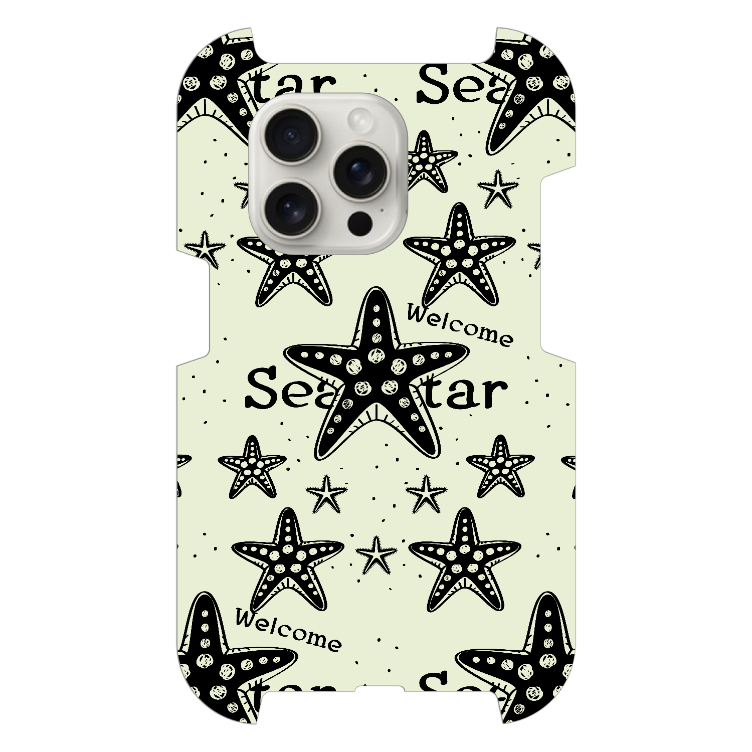 ヒトデ SeaStar 幸運のウェルカム・スターひとで D iPhone15 Pro