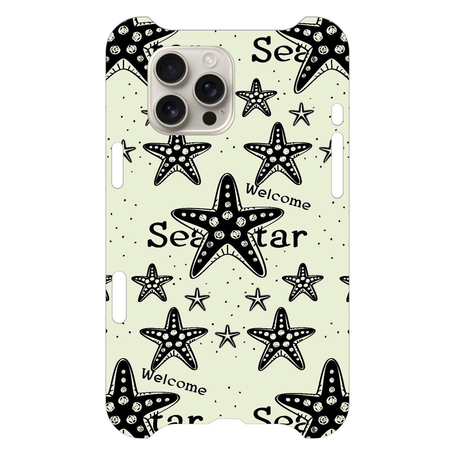 ヒトデ SeaStar 幸運のウェルカム・スターひとで D iPhone16 Pro Max
