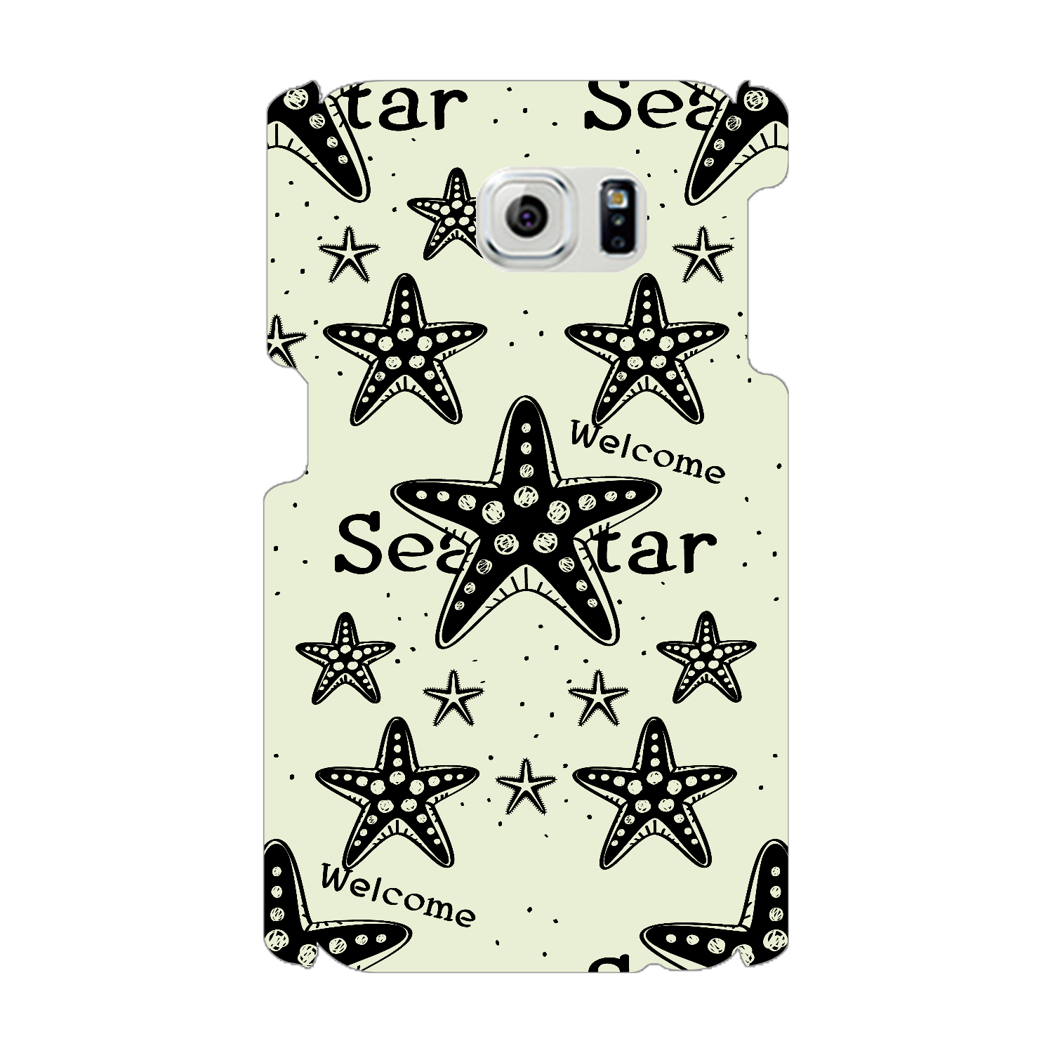 ヒトデ SeaStar 幸運のウェルカム・スターひとで D Galaxy S6(SC-05G)