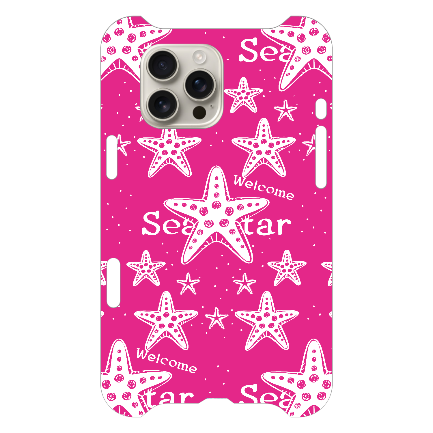ヒトデ SeaStar 幸運のウェルカム・スターひとで E iPhone16 Pro Max